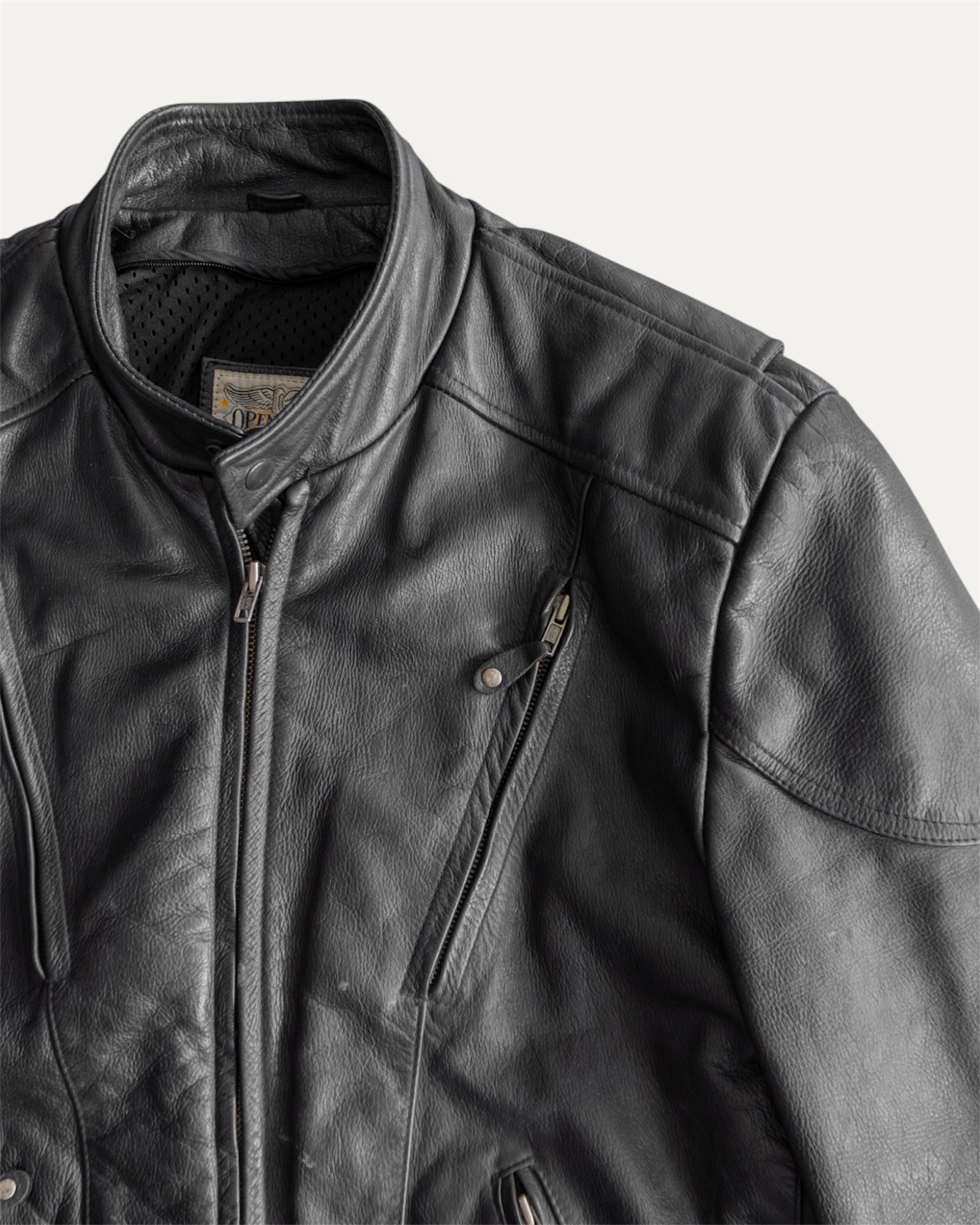 (L) VINTAGE OPEN ROAD WILSON AMAZING LEATHER JACKET