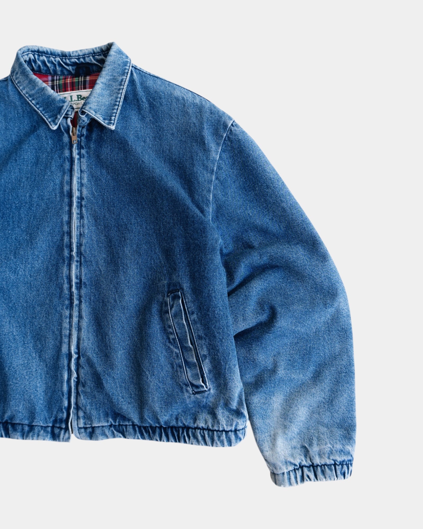 (M) VINTAGE L.L BEAN DENIM JACKET