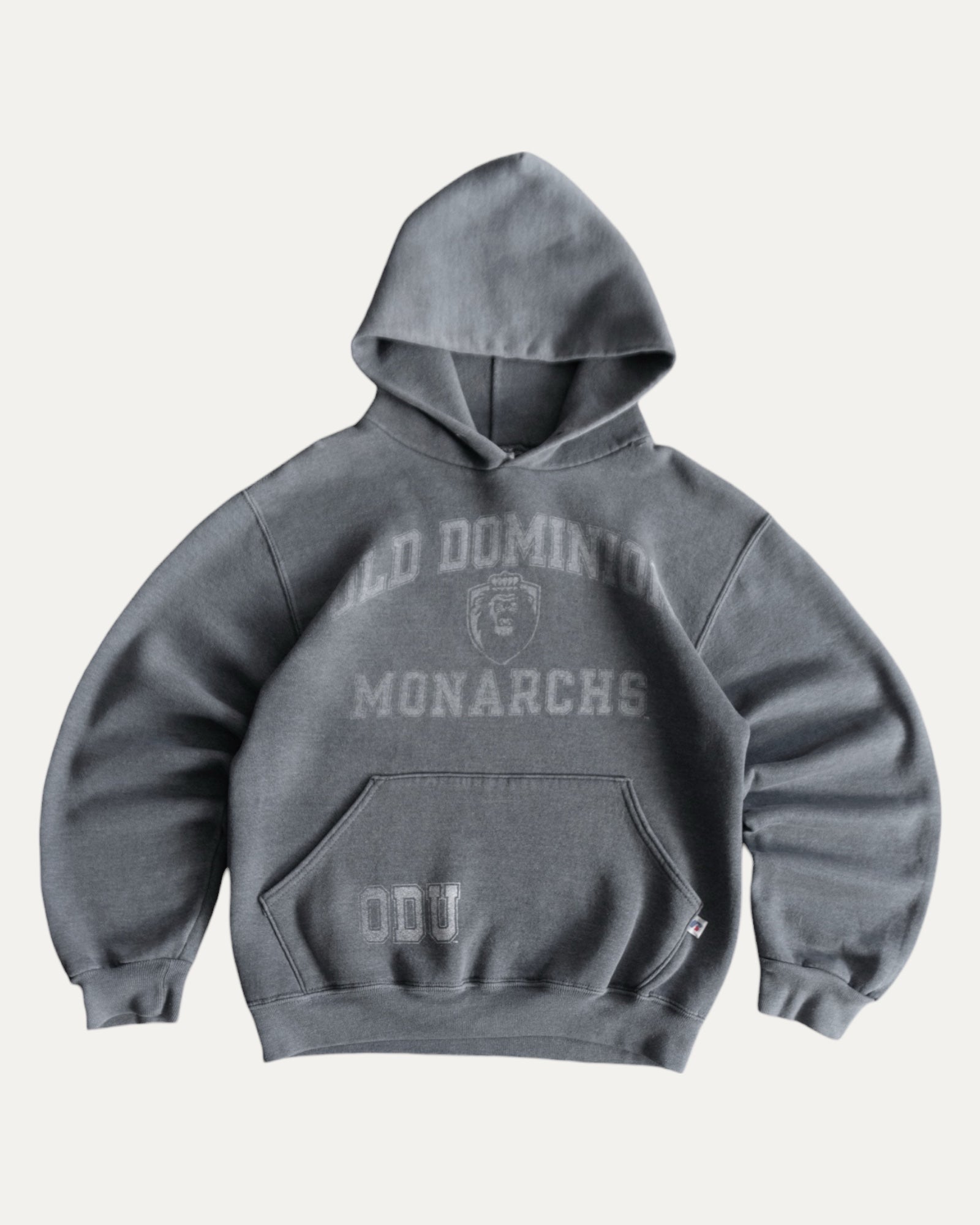 (S/M) RUSSELL UNIVERSITY GRAY HOODIE