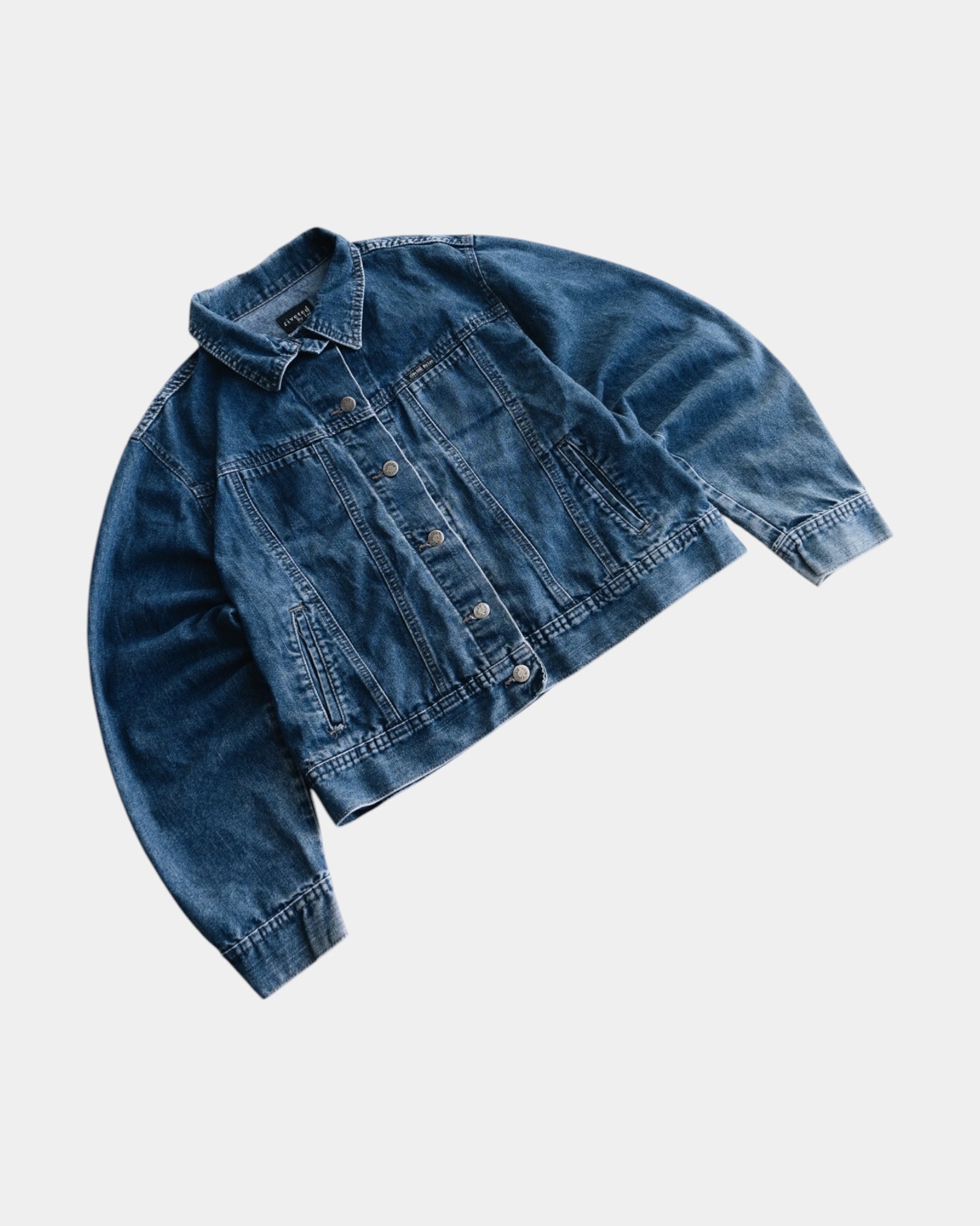 (M) VINTAGE LEE RIVETED DENIM TRUCKER JACKET
