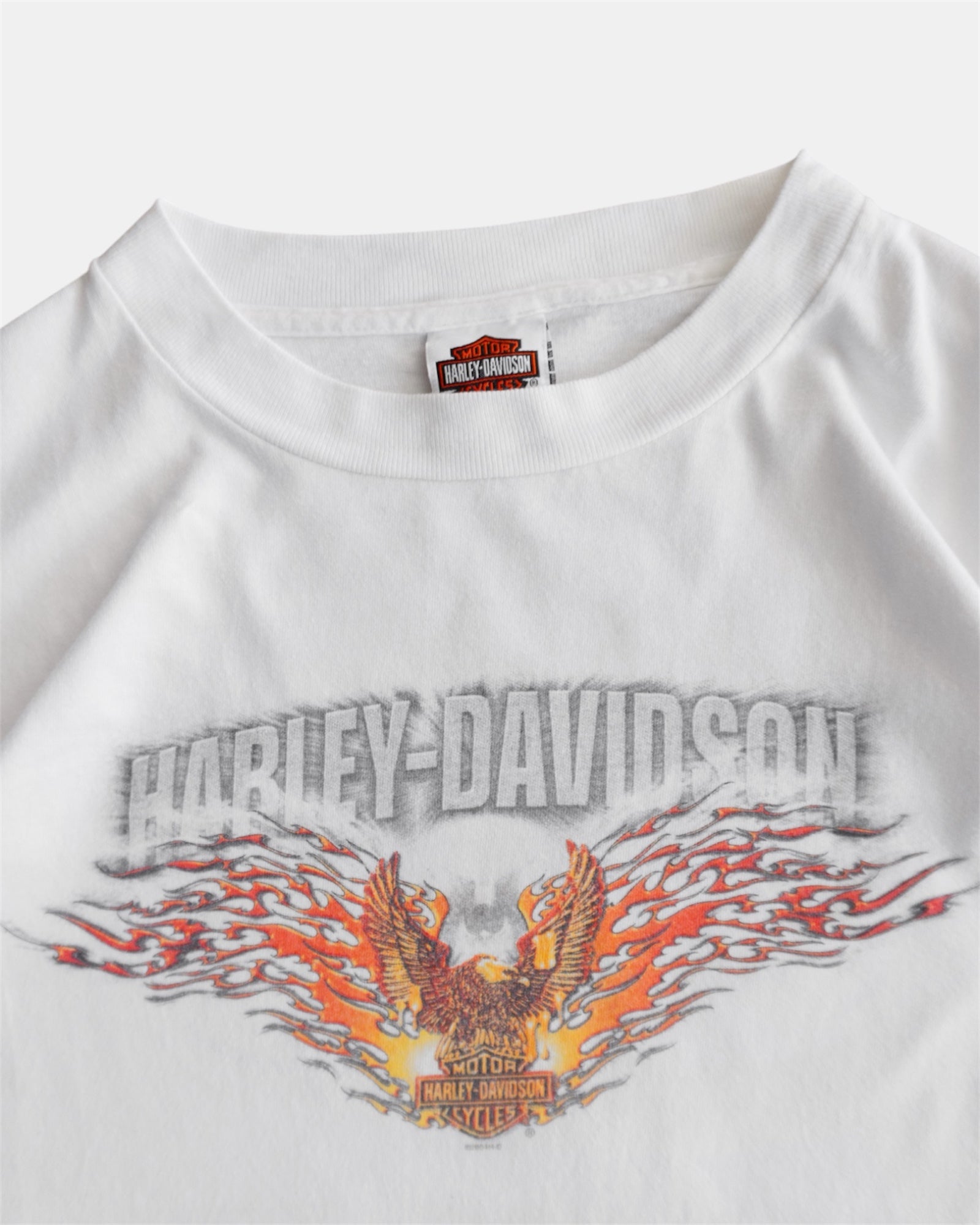 (M) 2000’S VINTAGE HARLEY DAVIDSON FLAMES LONG SLEEVE