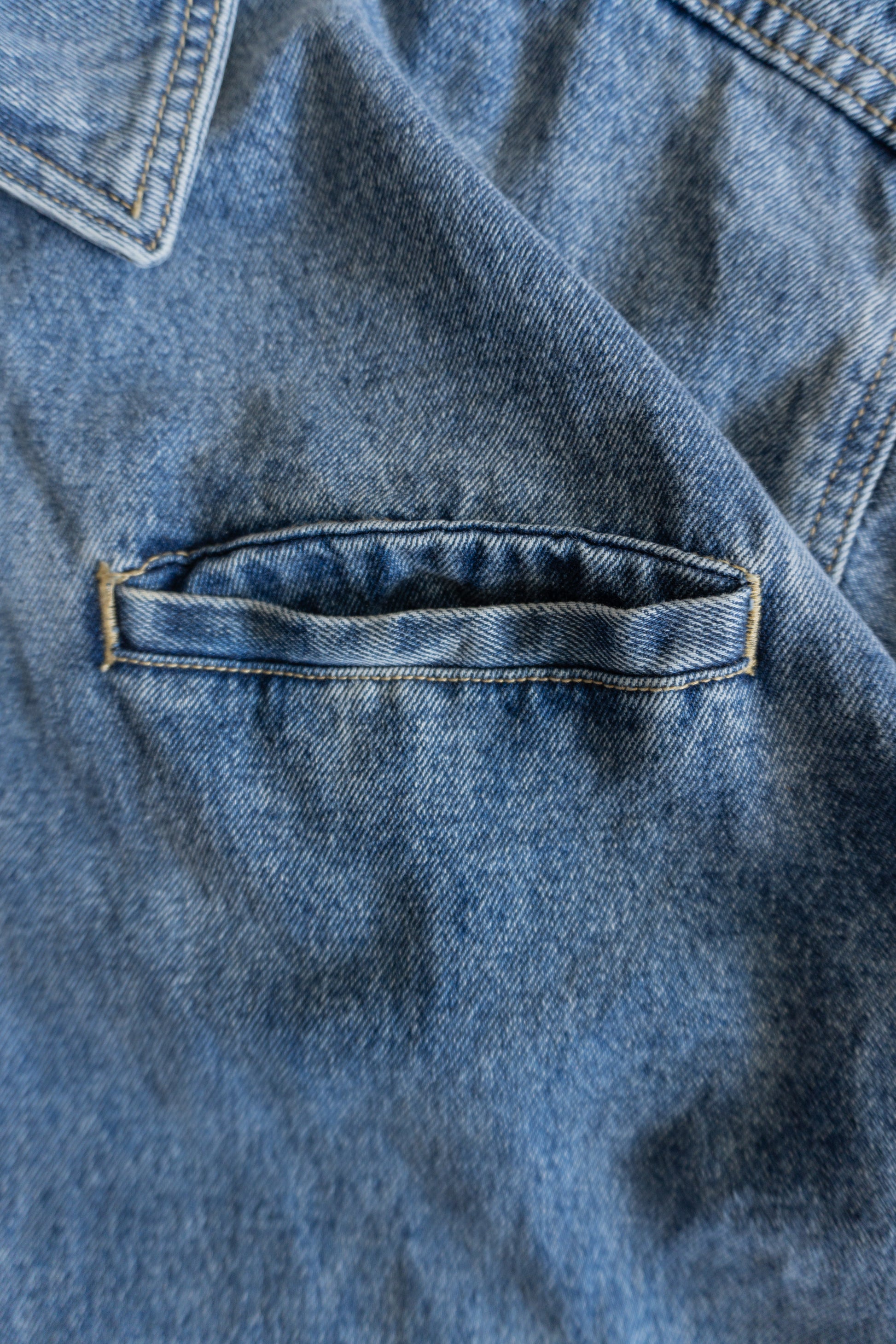 (L) VINTAGE DETROIT DENIM JACKET