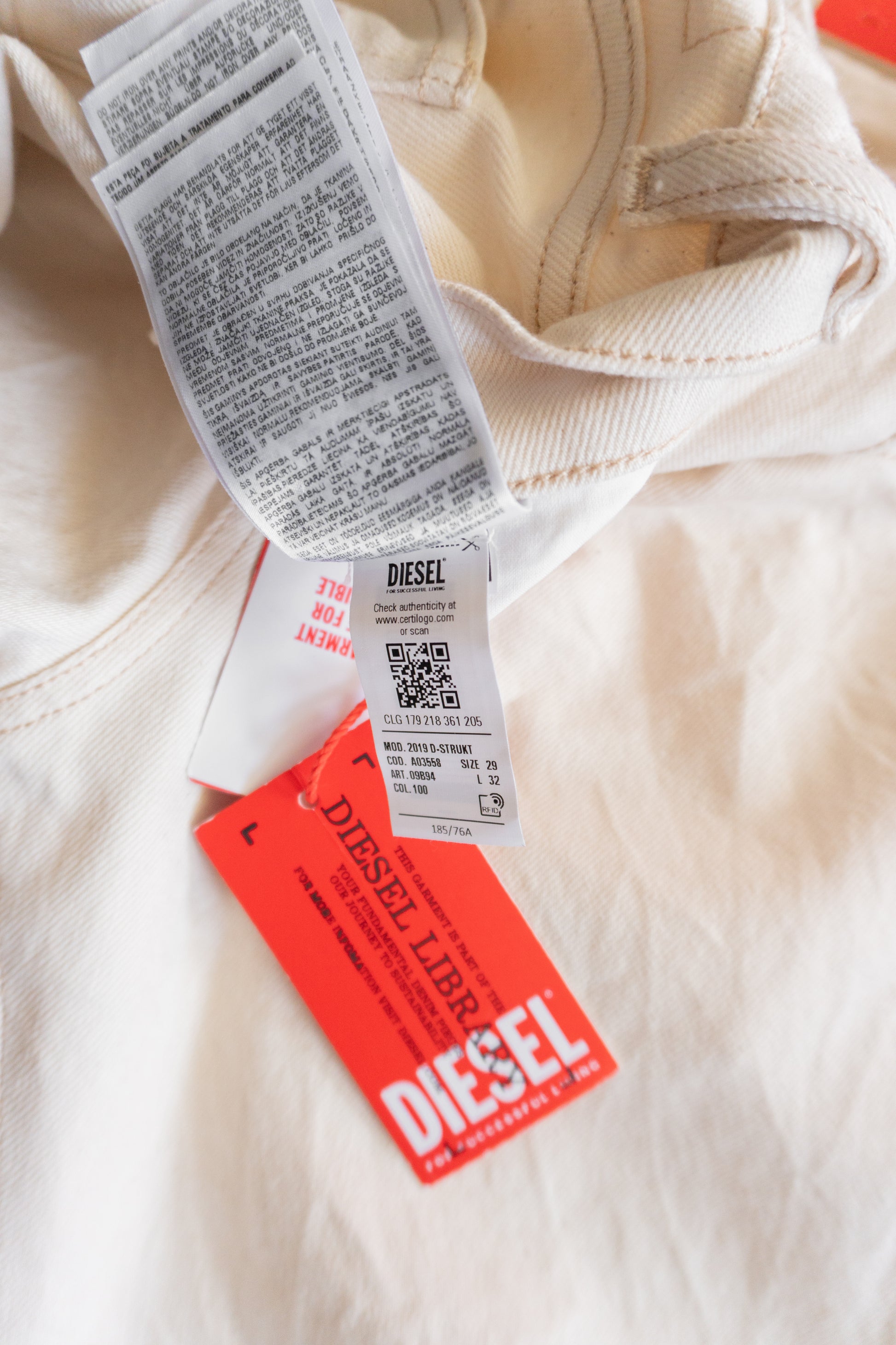 DIESEL NEW COWBOY PANTS - 30x32