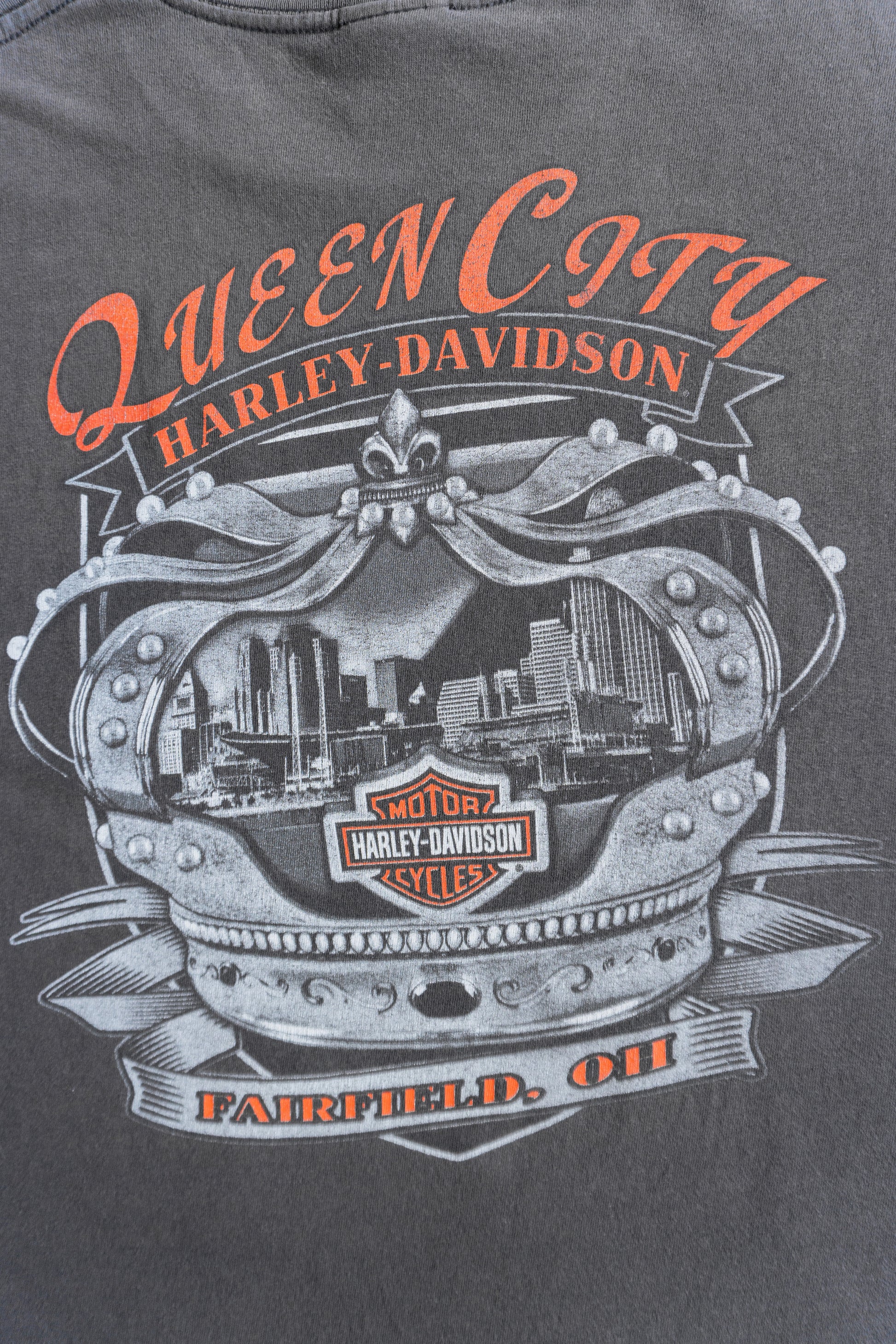 (L) VINTAGE HARLEY DAVIDSON SUN FADED TANK TOP