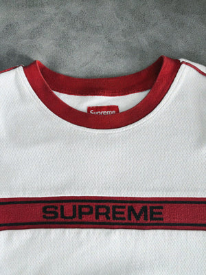 (L) SUPREME CHEST STRIPE TEE