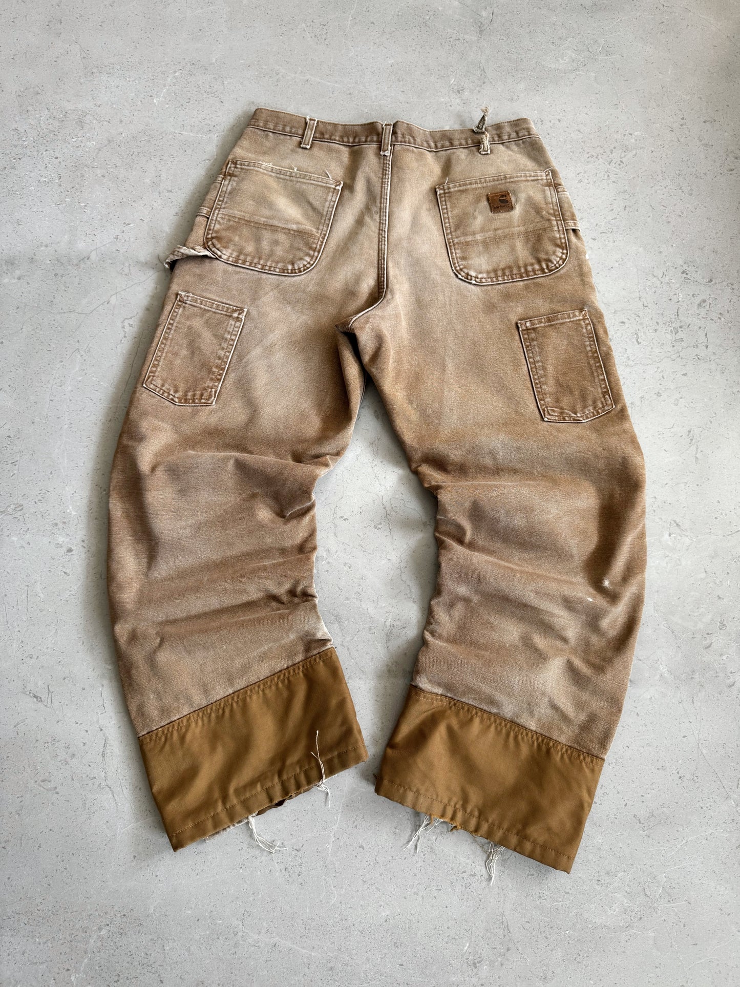 90’s Vintage Carhartt Faded Double Knee Rare Find Pant