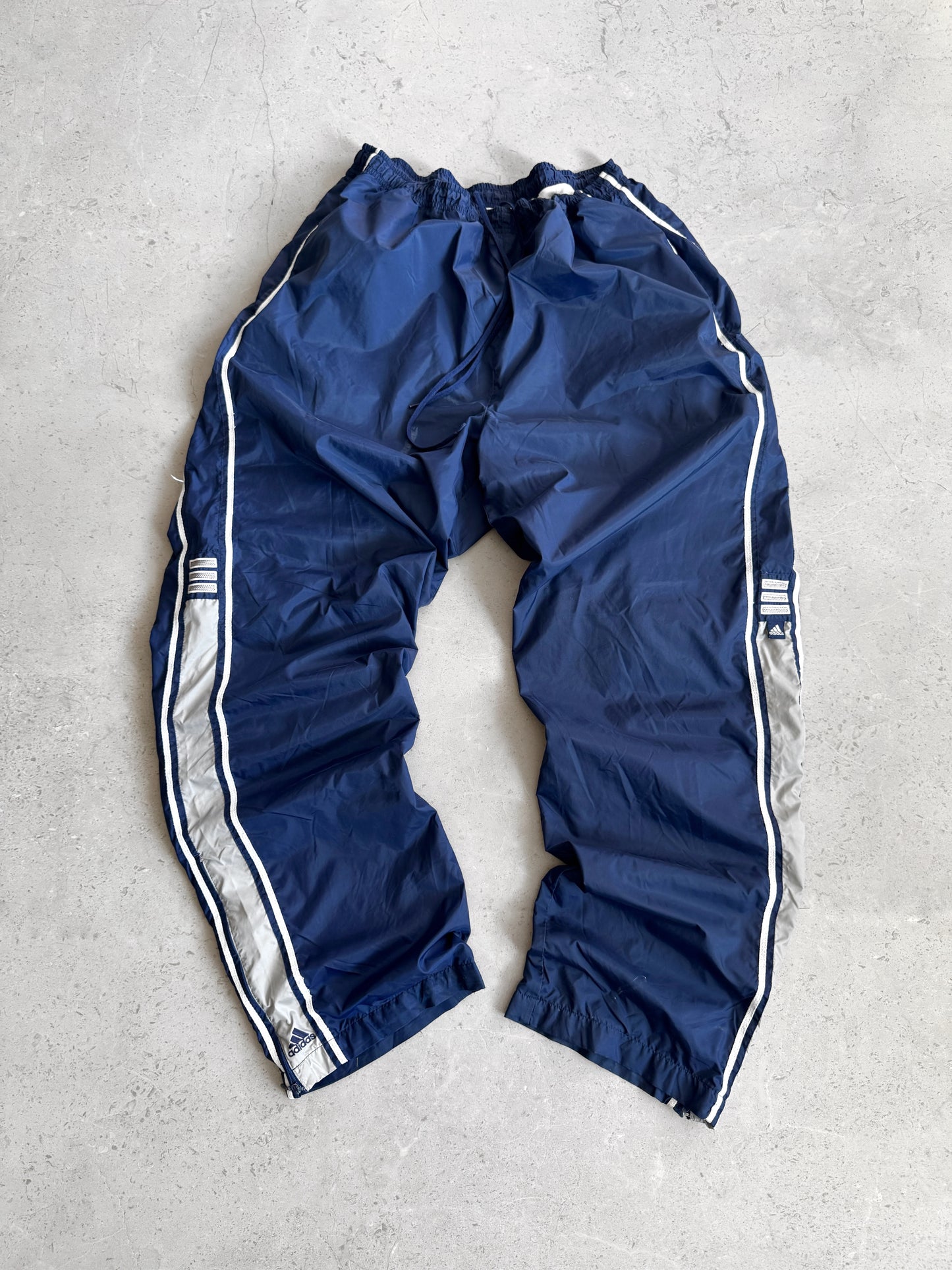 (XL) VINTAGE ADIDAS RETRO TRACK PANTS