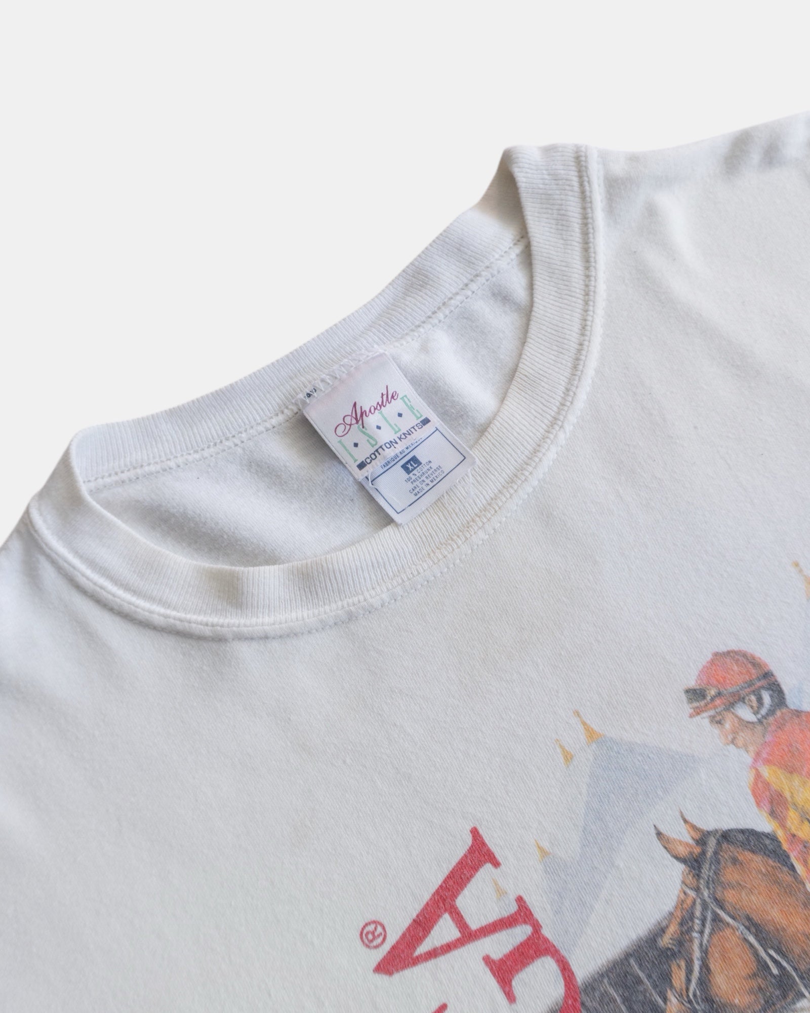 (XL) VINTAGE SARATOGA HORSE TEE