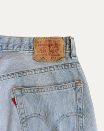 VINTAGE LEVIS 505 DENIM PANTS - 33x34