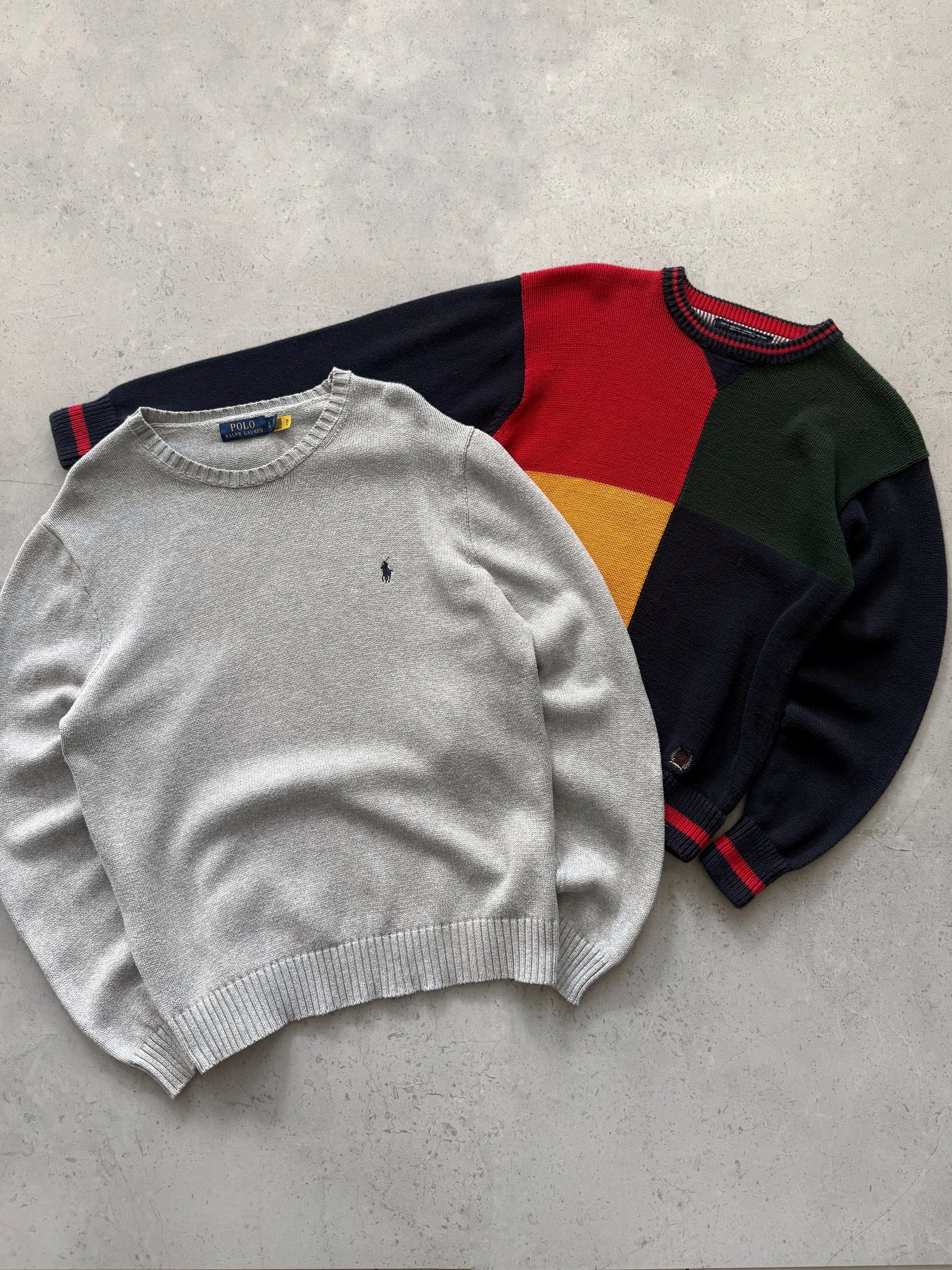 (L) POLO RALPH LAUREN SWEATER