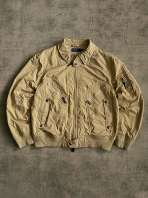 (BOXY L) AMAZING POLO RALPH LAUREN BOMBER MA-1 JACKET