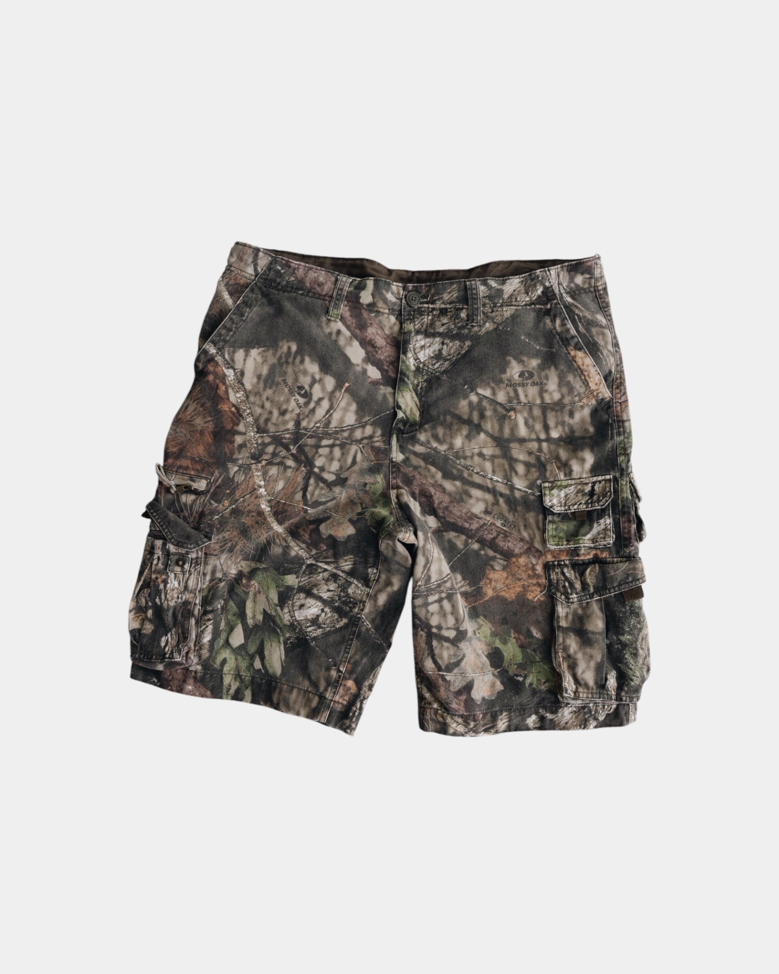 VINTAGE FADED GLORY CAMO JORTS - 36