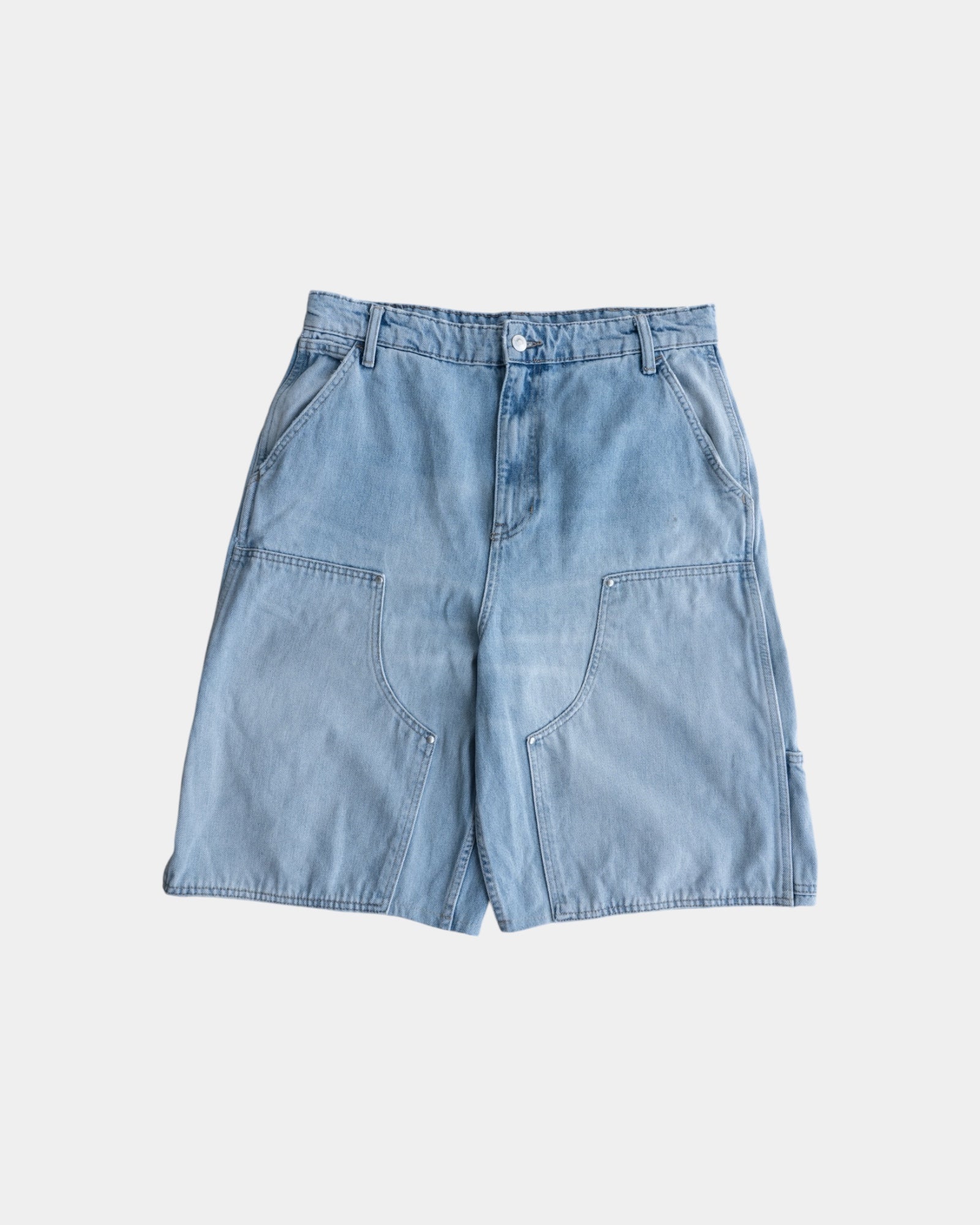 DENIM DOUBLE KNEE JORT - 32