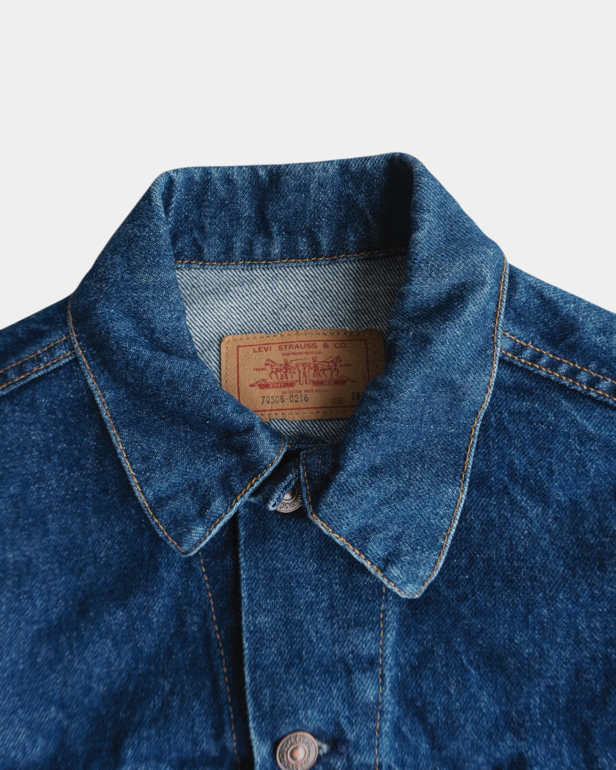 (S) 80’S VINTAGE LEVIS DENIM TRUCKER JACKET