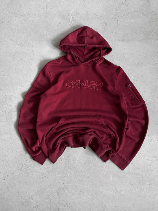 (S) OAKLEY RED HOODIE