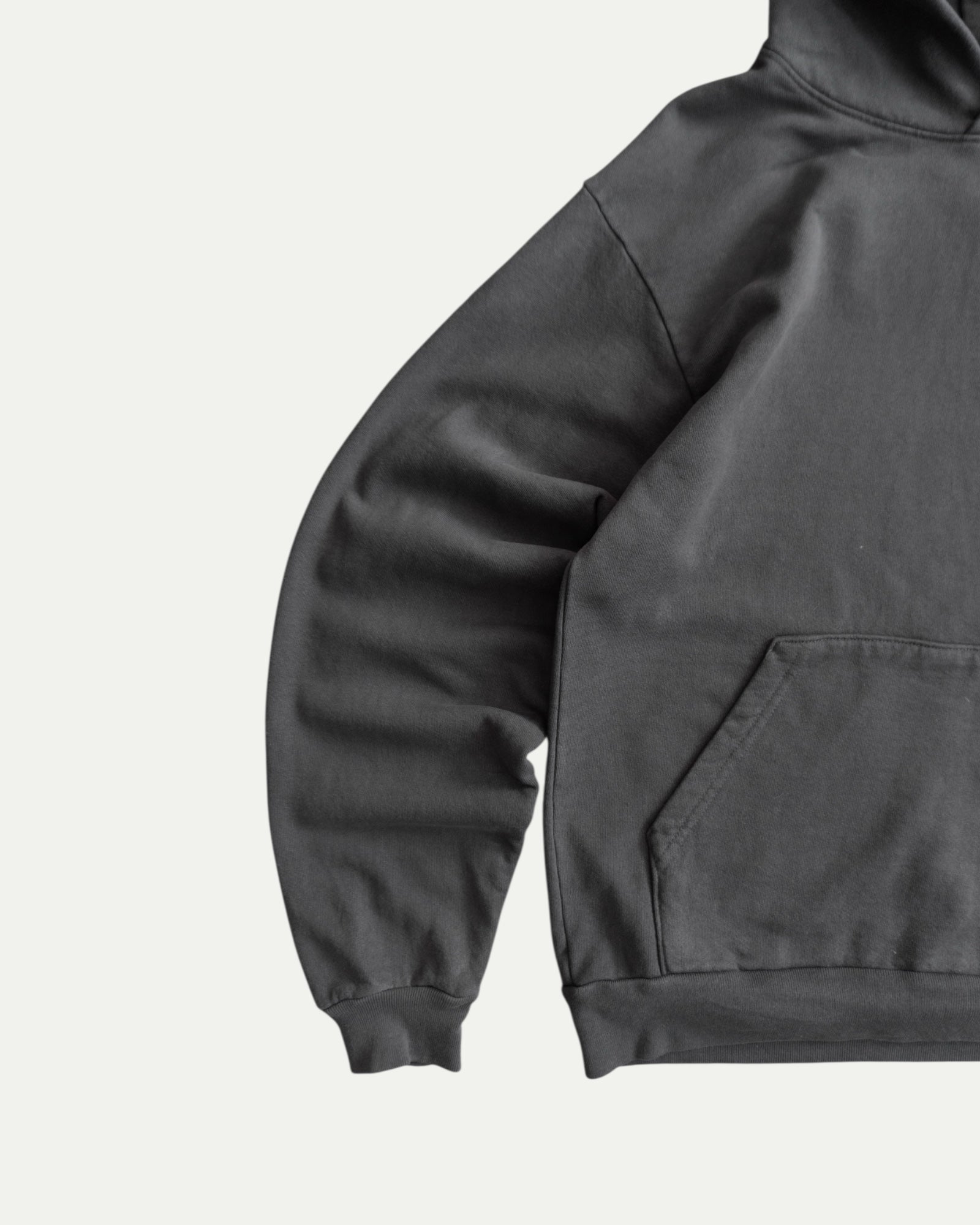 (M) AMAZING GRAY BLANK HOODIE