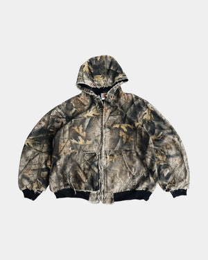 (XL) VINTAGE CARHARTT REALTREE DISTRESSED ACTIVE JACKET