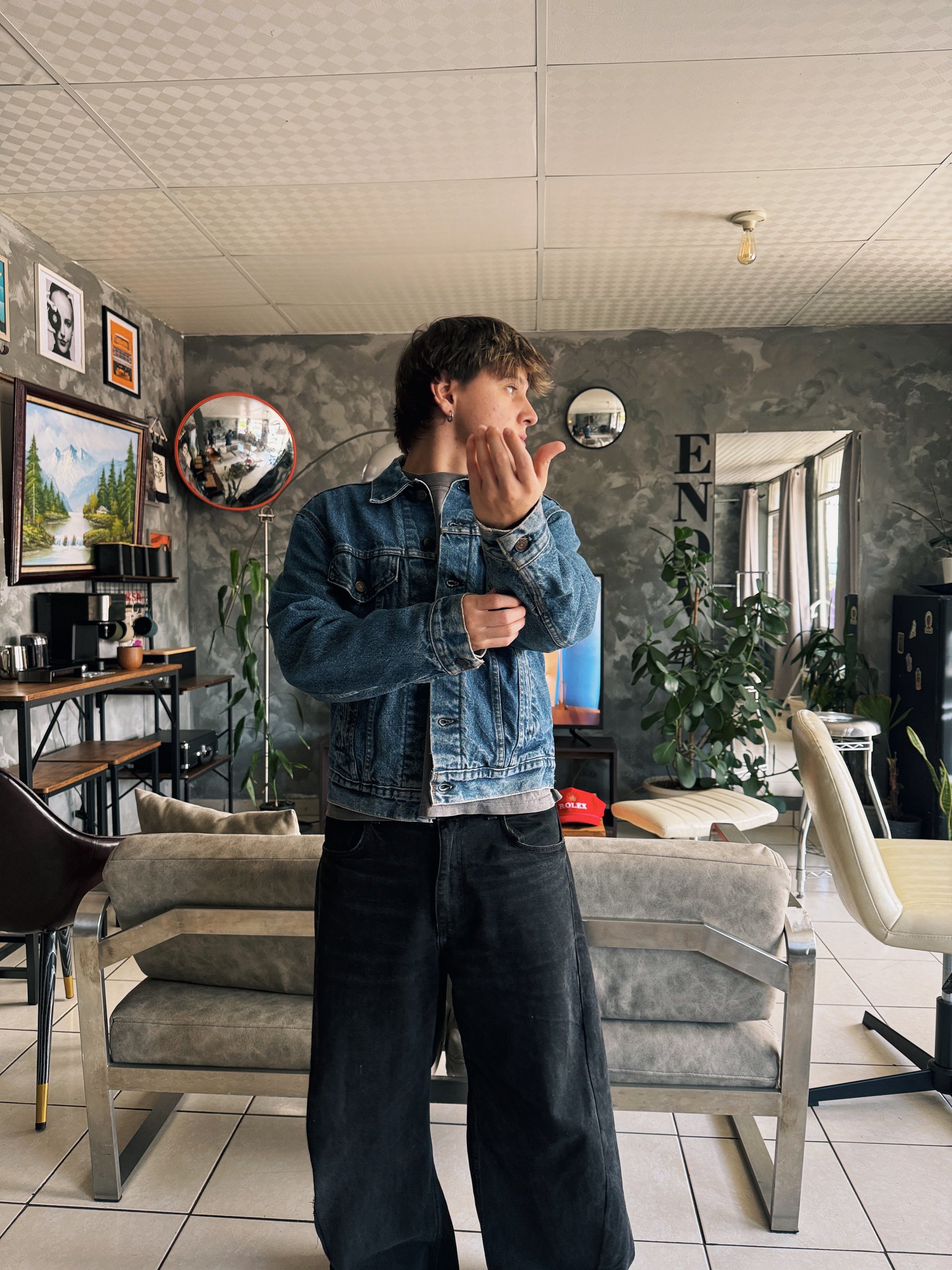 (M) 1980’S VINTAGE LEVIS TRUCKER DENIM JACKET