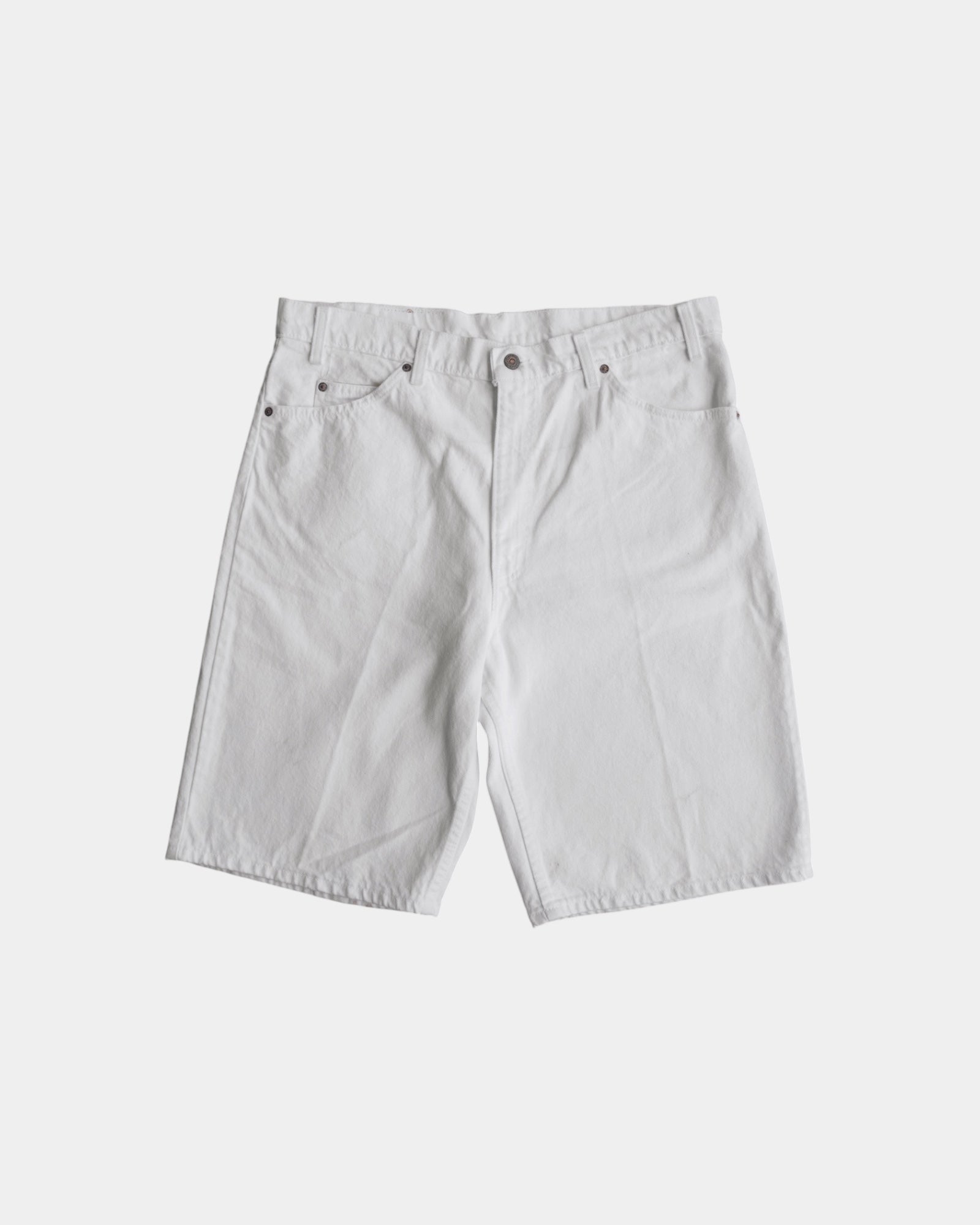 AMAZING LEVIS 550 WHITE JORTS - FIT 36