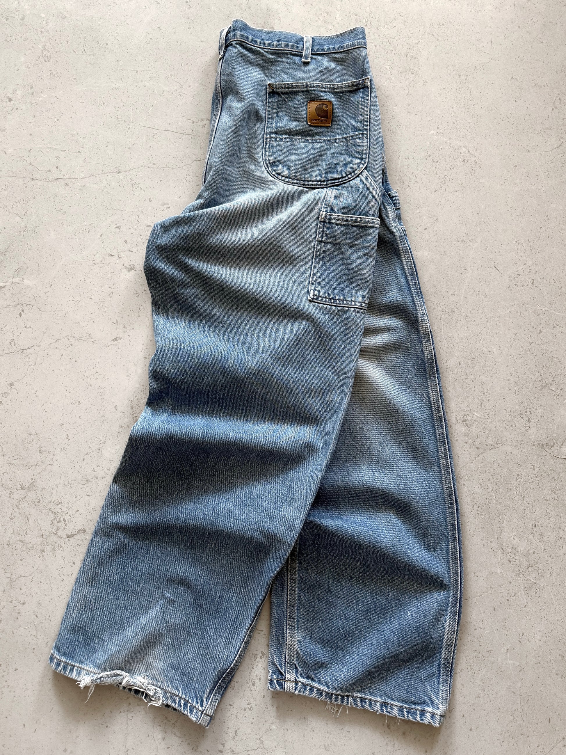 VINTAGE CARHARTT BAGGY DENIM PANTS - 36x32