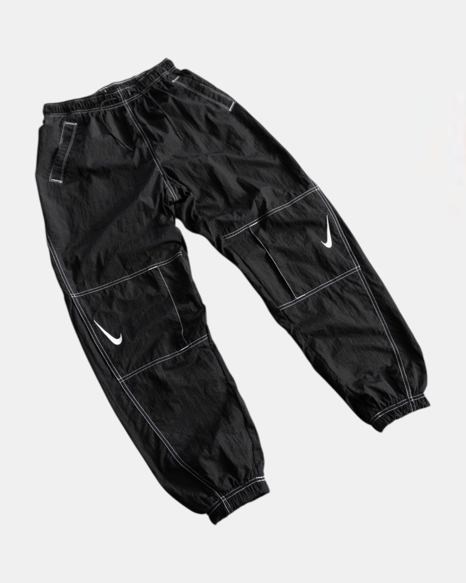 (FIT M) NIKE SWOOSH TRACK PANTS