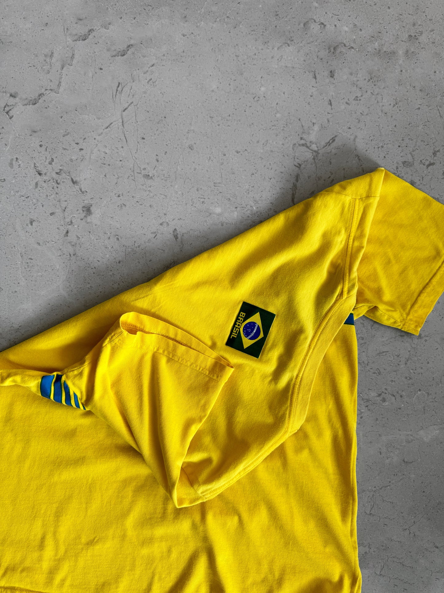 (S-M) Vintage Brasil Blokecore Tee