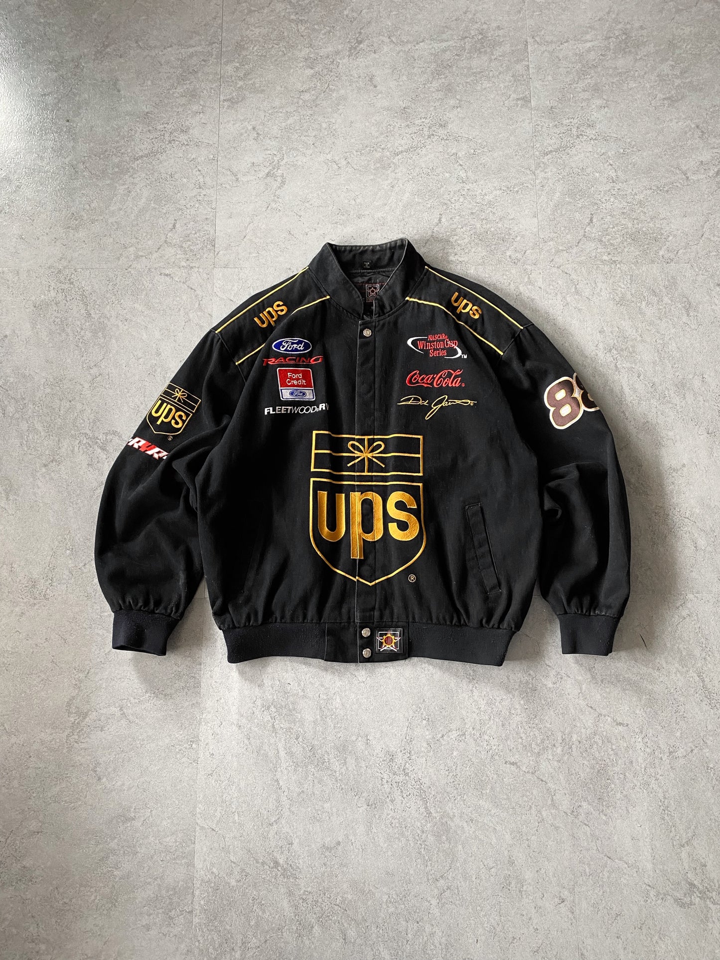 90s Vintage Dale Jarret UPS Nascar Racing Jacket