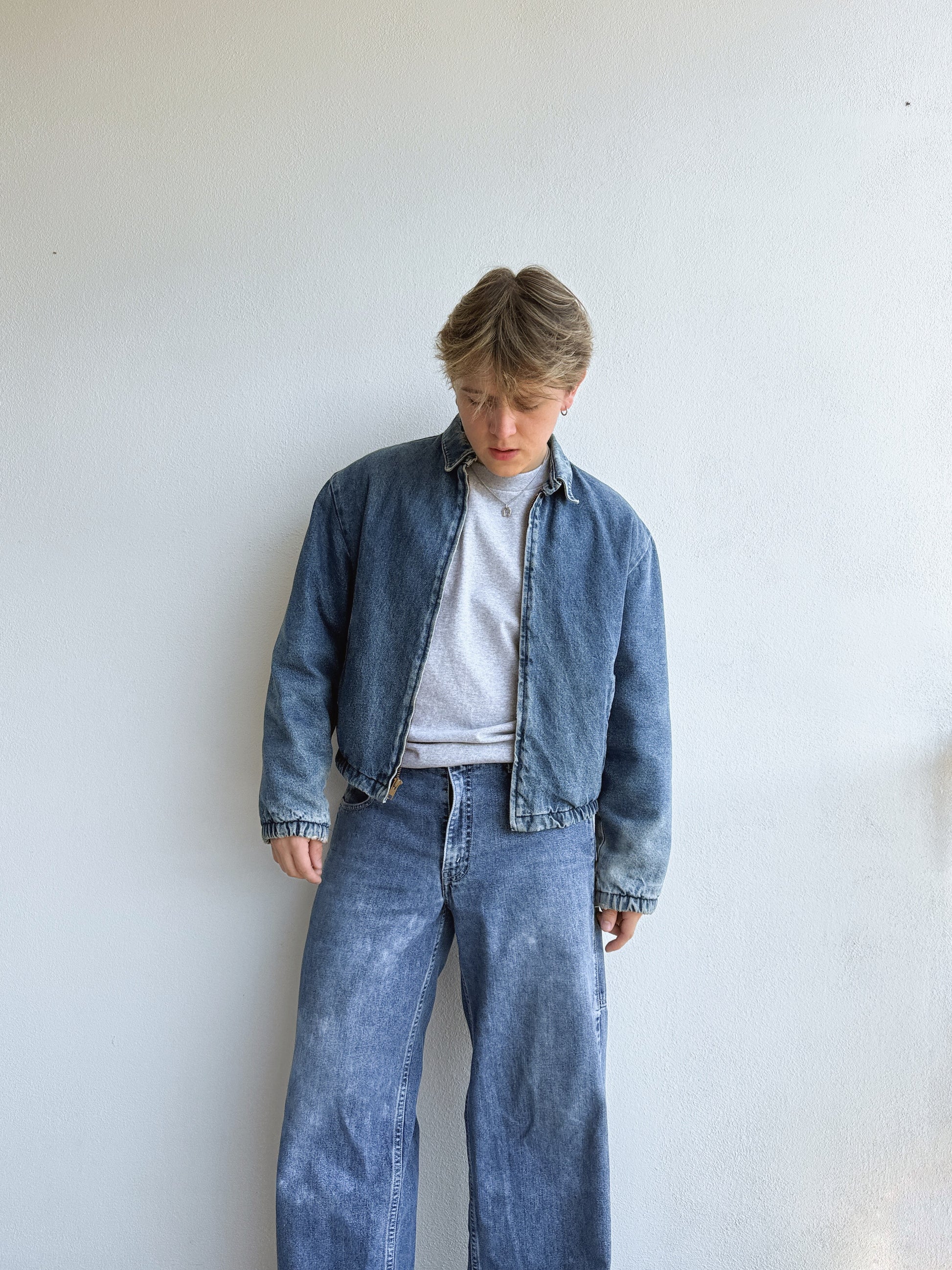 (M) VINTAGE L.L BEAN DENIM JACKET