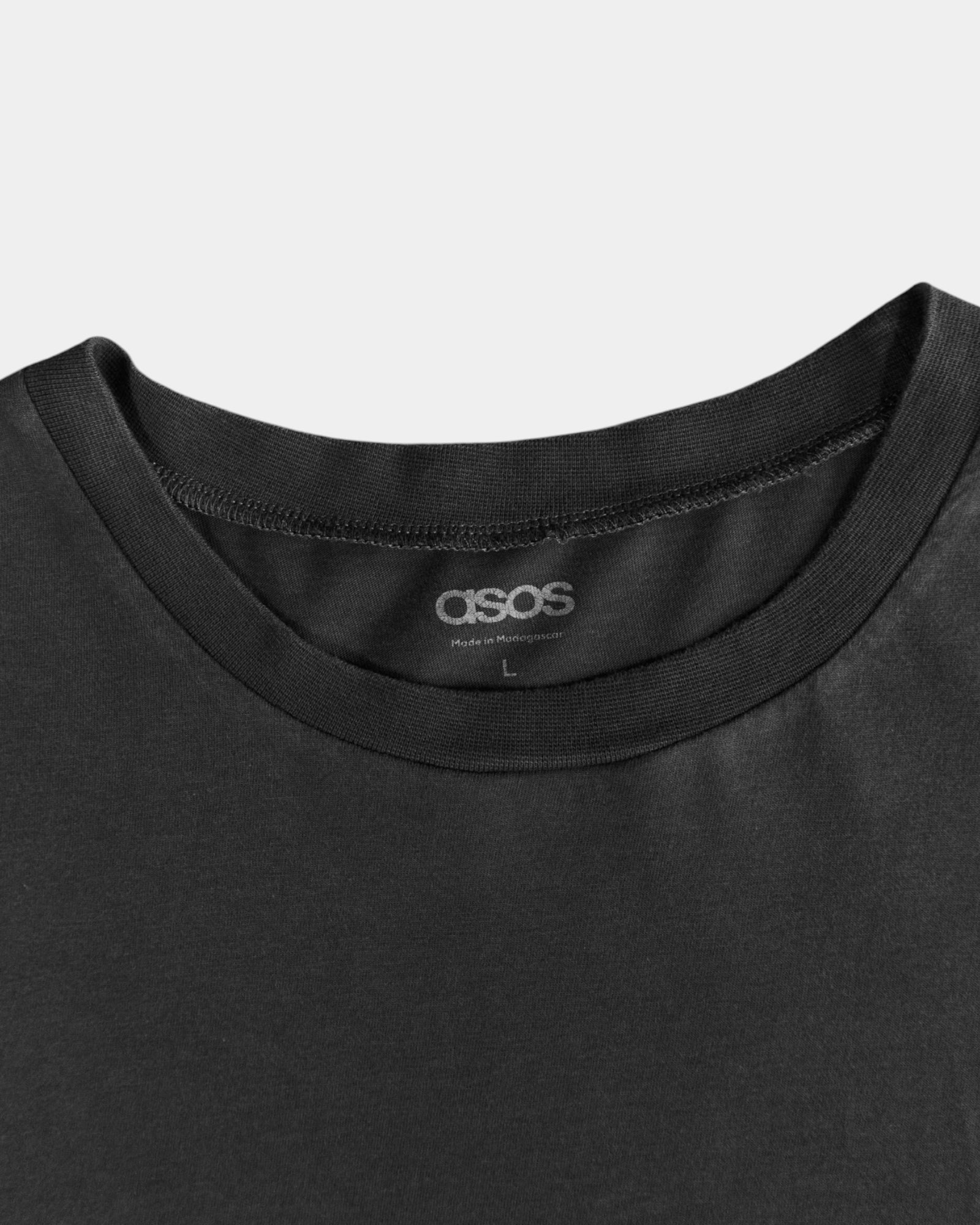 (L) ASOS BOXY BLANK TEE