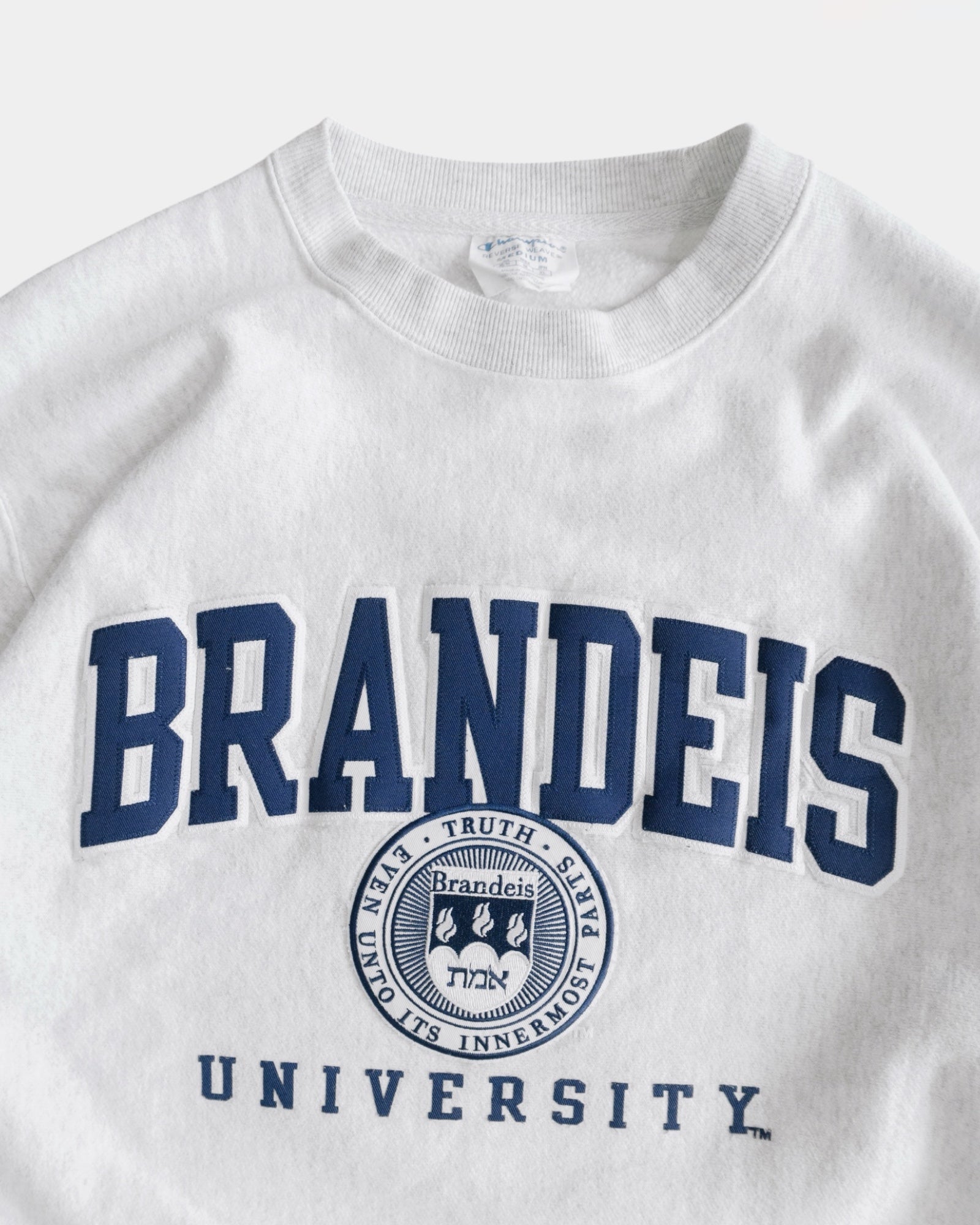 (M) CHAMPION BRANDEIS UNIVERSITY CREWNECK