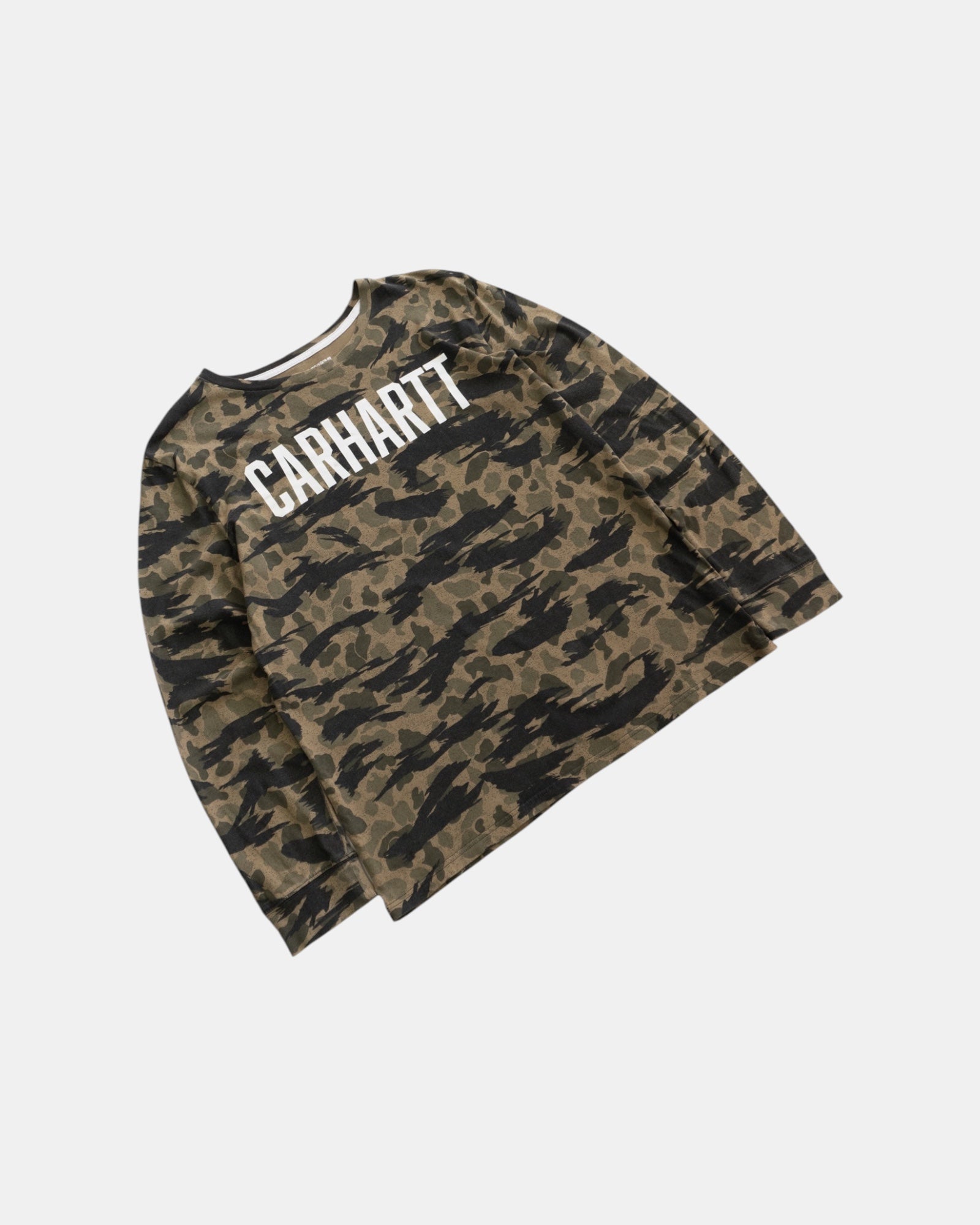 (M) CARHARTT CAMO LONG SLEEVE