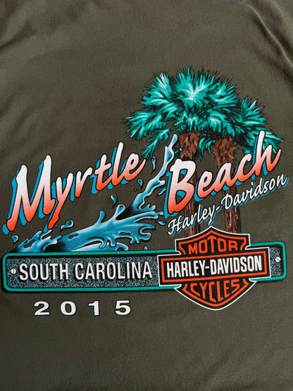 (L-XL) HARLEY DAVIDSON MYRTLE BEACH TEE
