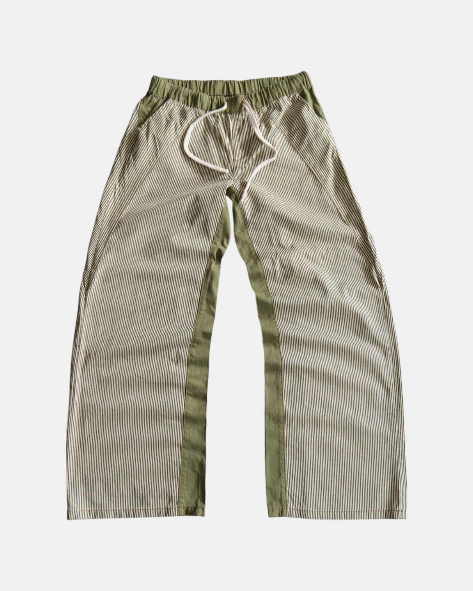 STRIPED WIDE LEG CHARMING CHARLIE PANTS - M