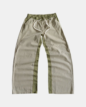 STRIPED WIDE LEG CHARMING CHARLIE PANTS - M