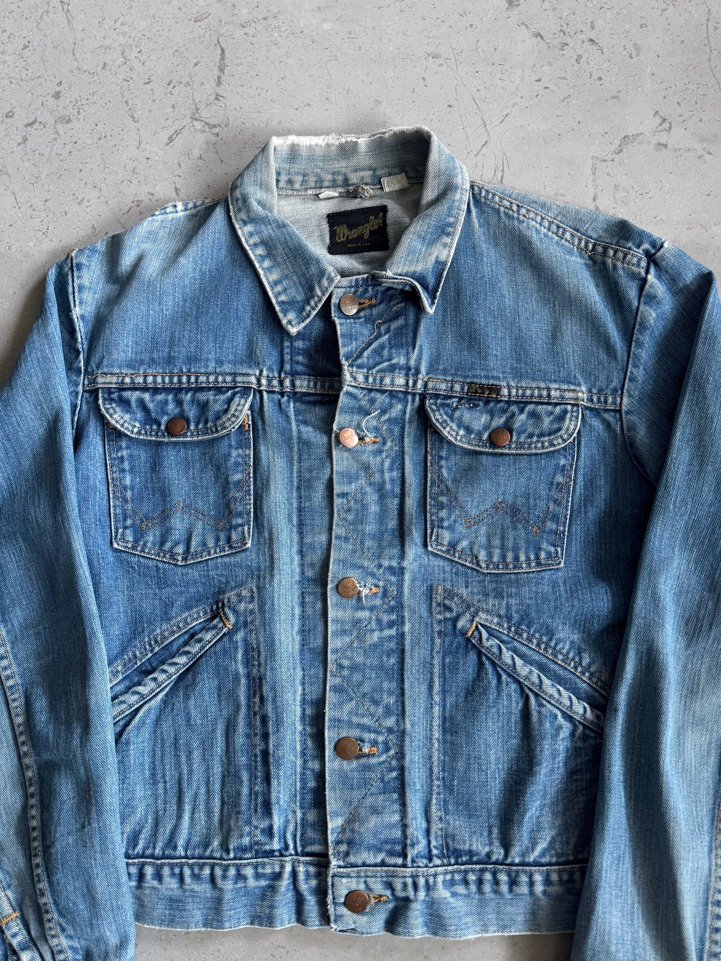 (S) 1970’S VINTAGE WRANGLER DENIM JACKET