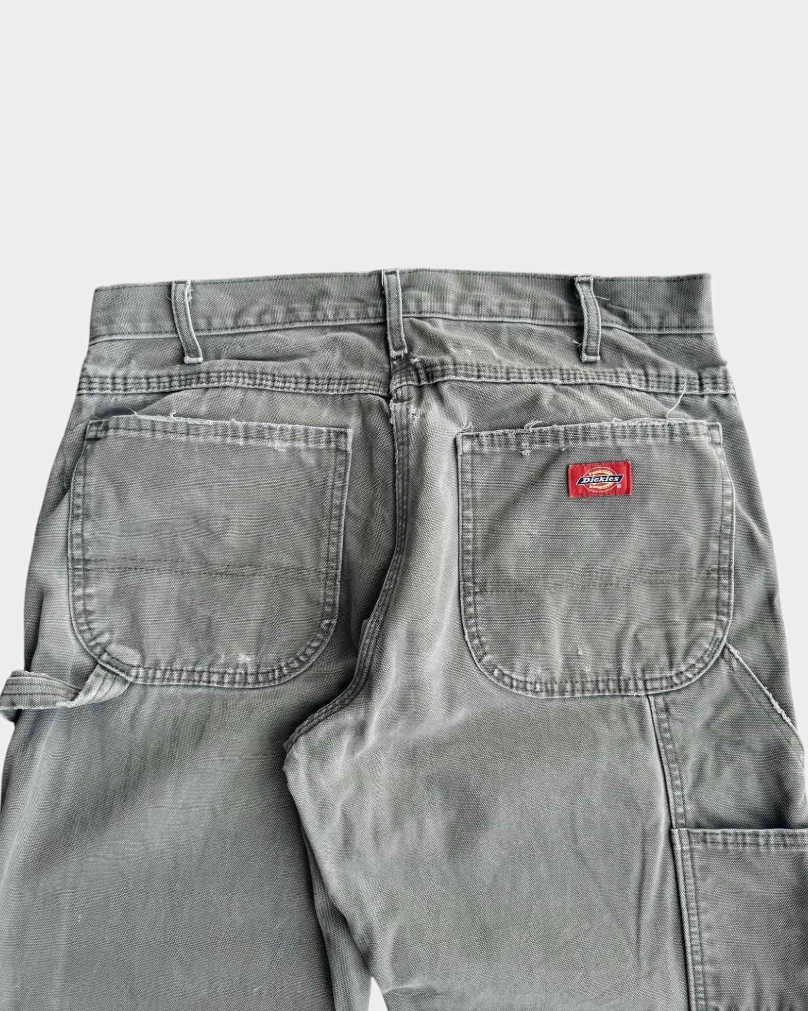 VINTAGE DICKIES CARPENTER DISTRESSED PANTS - 32x32