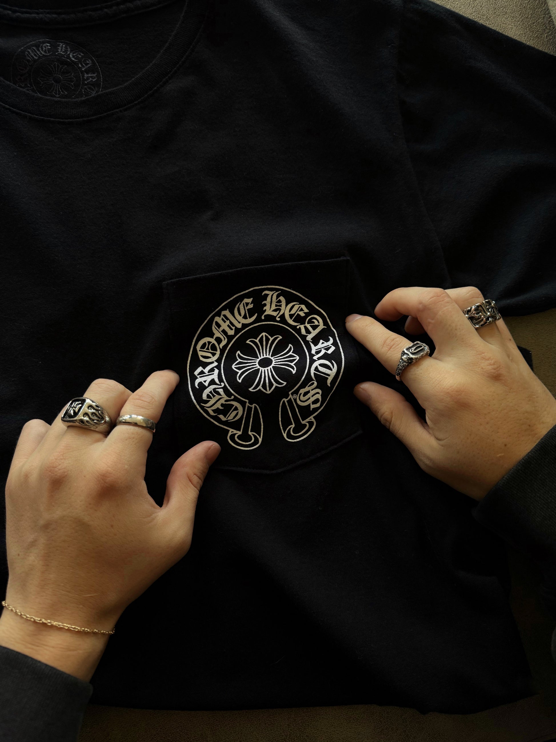 (M) CHROME HEARTS THE HEROES PROJECT TEE