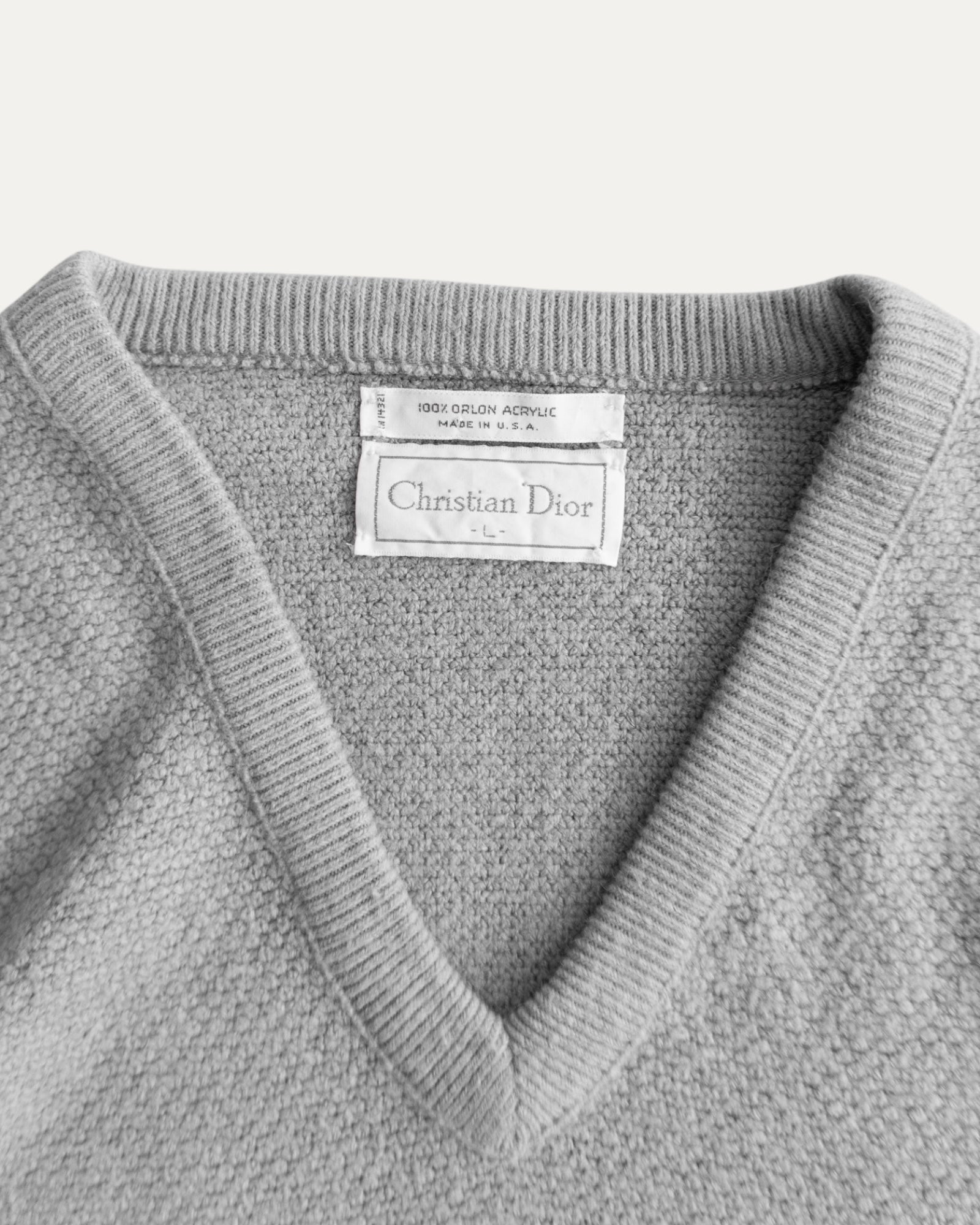 (L) 1990’S VINTAGE CHRISTIAN DIOR SWEATER