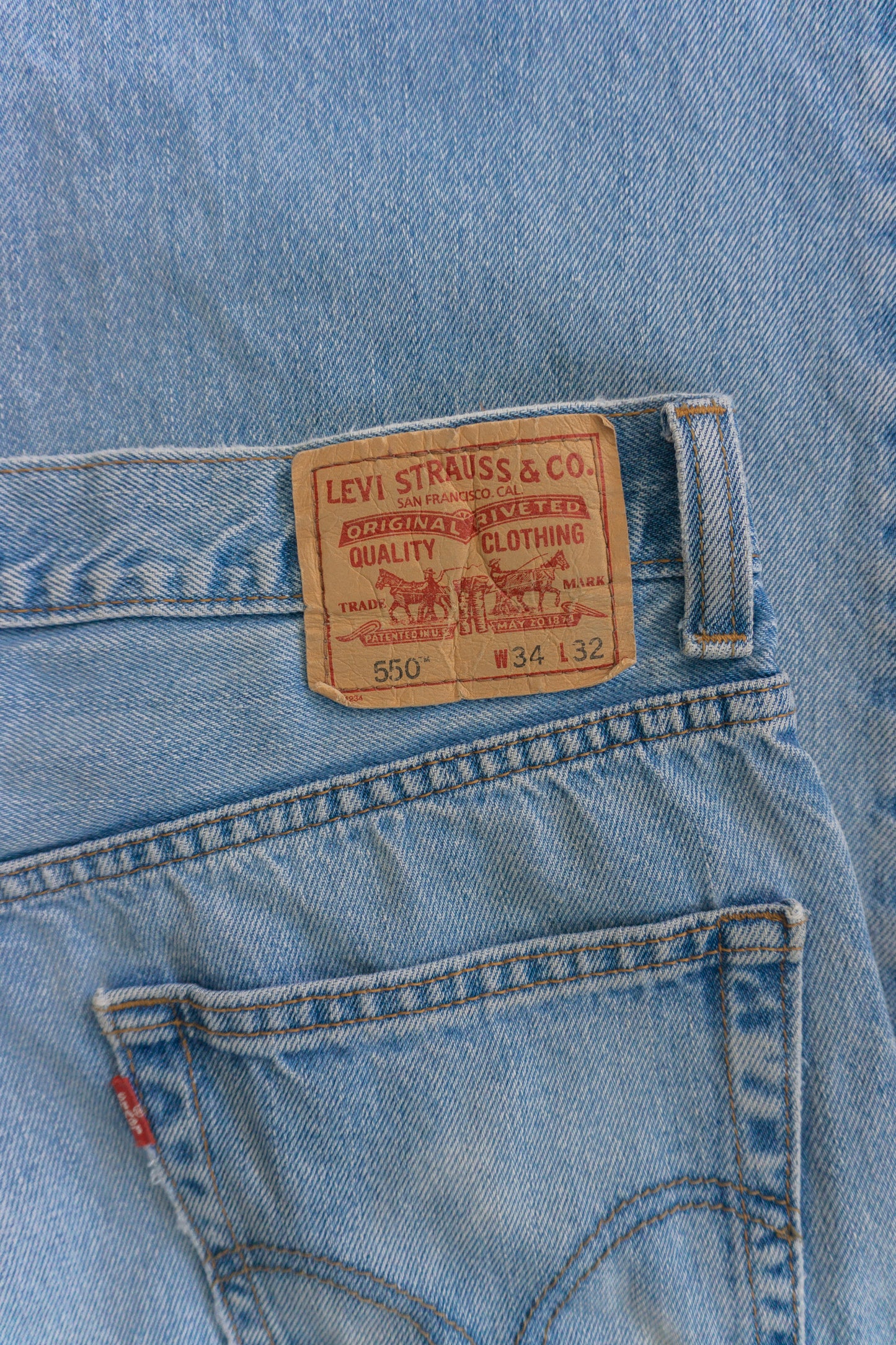 LEVIS 550 DENIM PANTS - 34x32