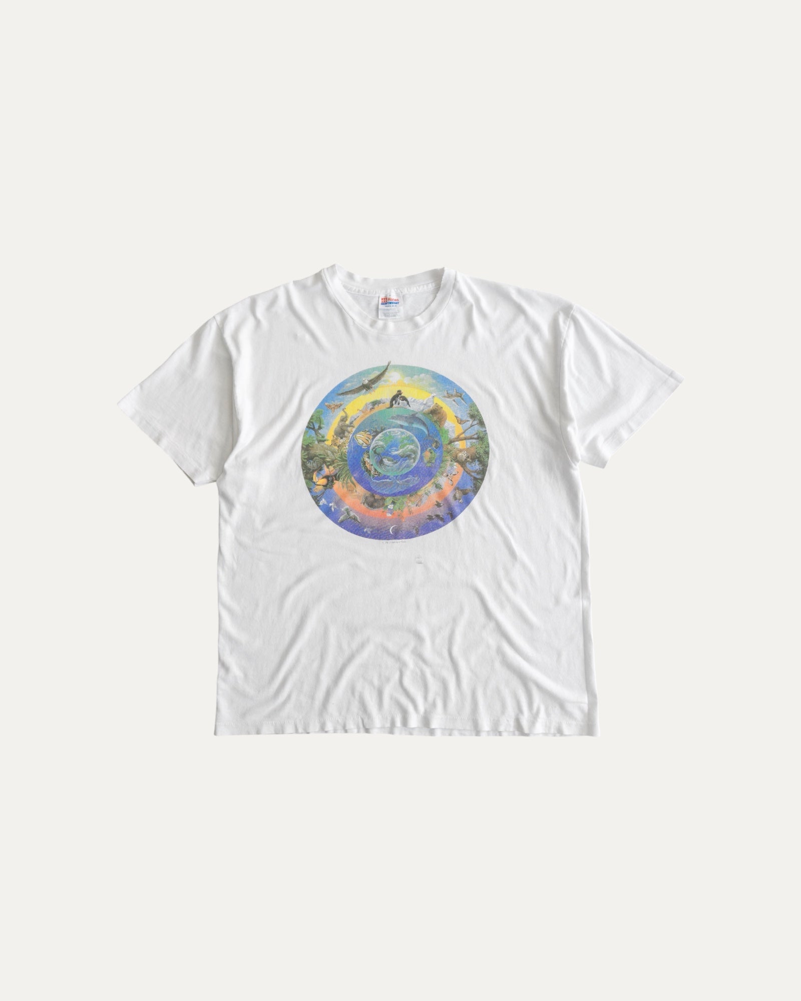 (L/XL) 90’S VINTAGE HUMAN I ART TEE