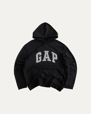 (FIT M) GAP BLACK HOODIE
