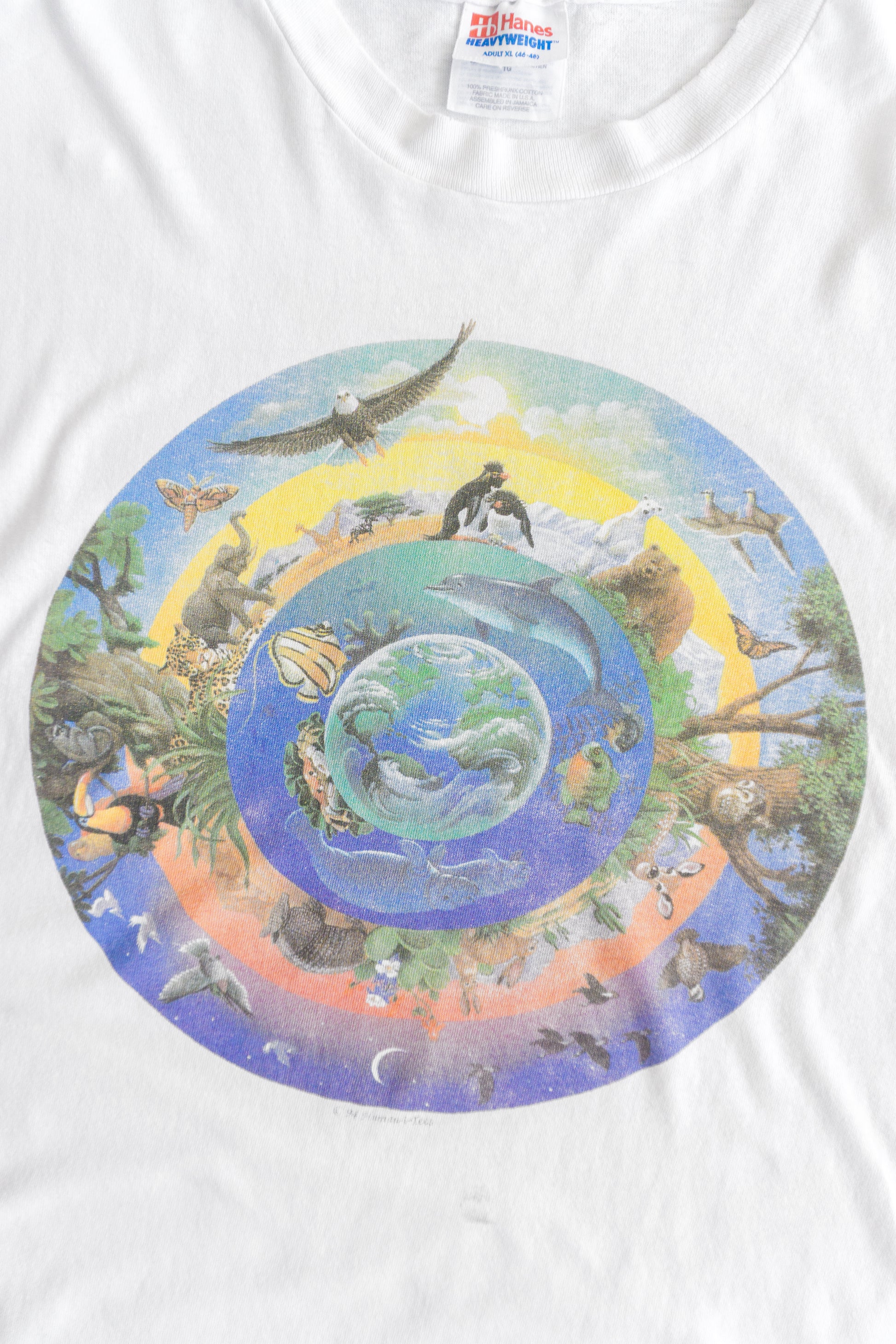 (L/XL) 90’S VINTAGE HUMAN I ART TEE
