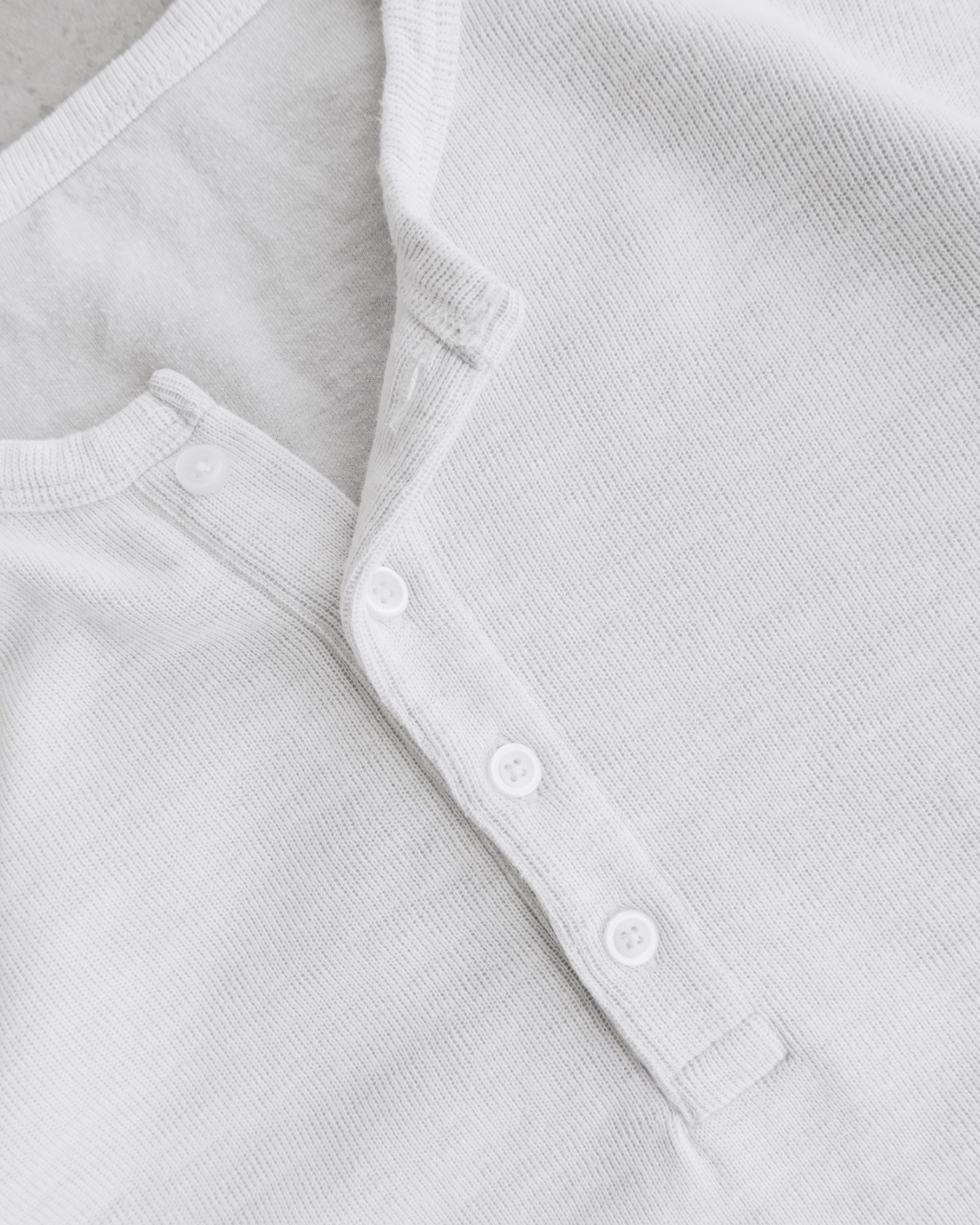 (M) 90’S VINTAGE HENLEY LONG SLEEVE