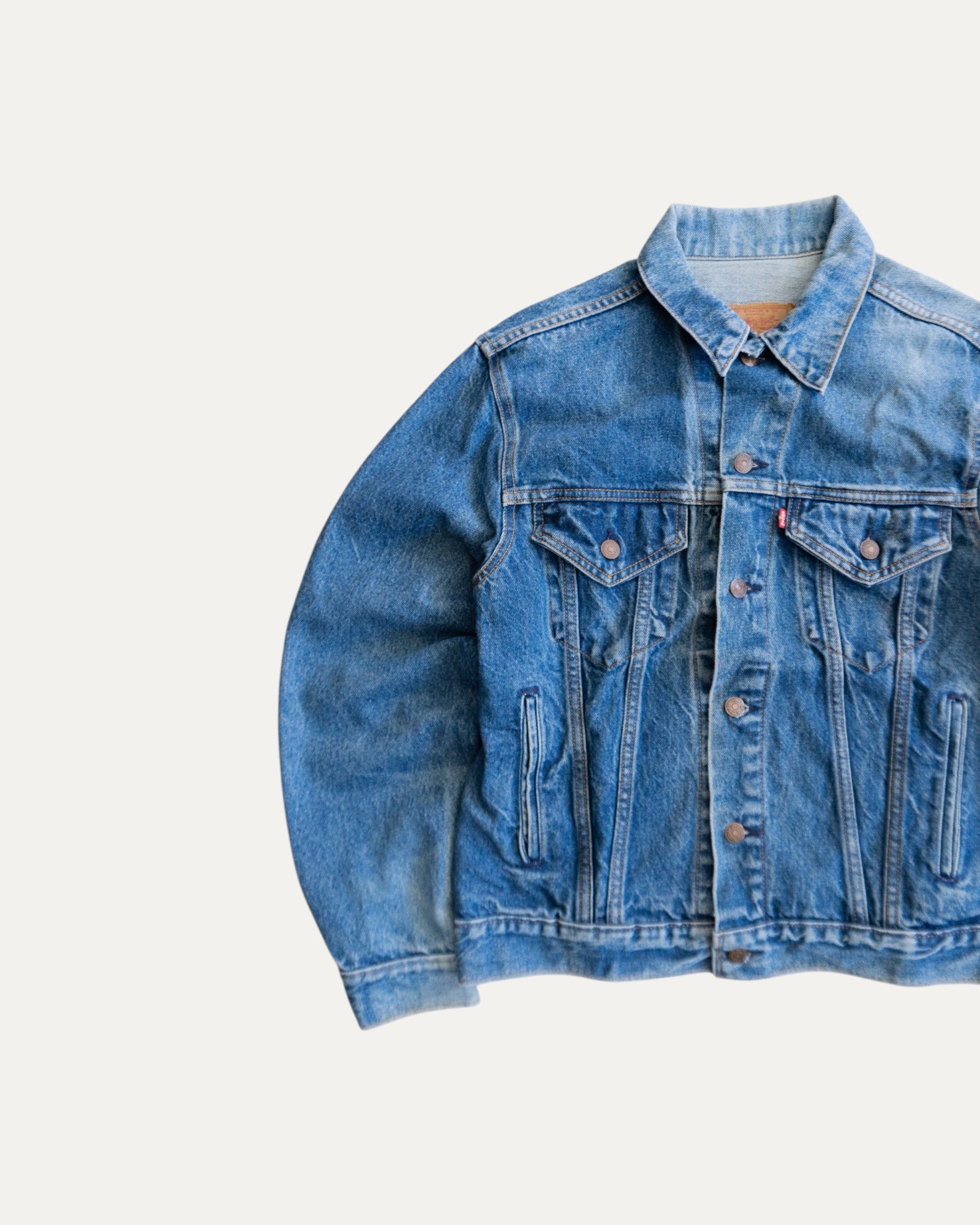 (M) 1980’S VINTAGE DENIM JACKET