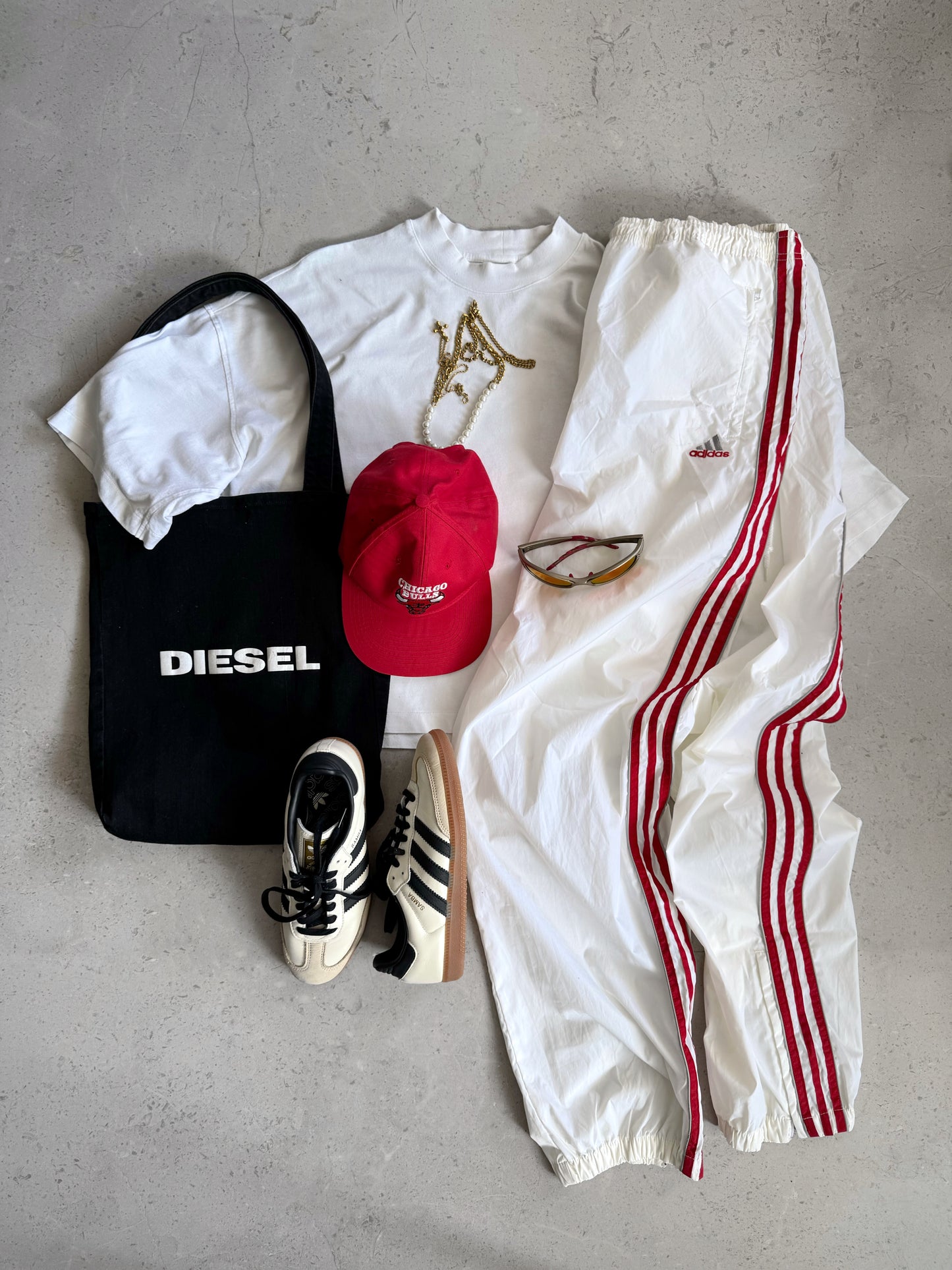 (XL) 2000’S Y2K VINTAGE ADIDAS TRACK PANTS