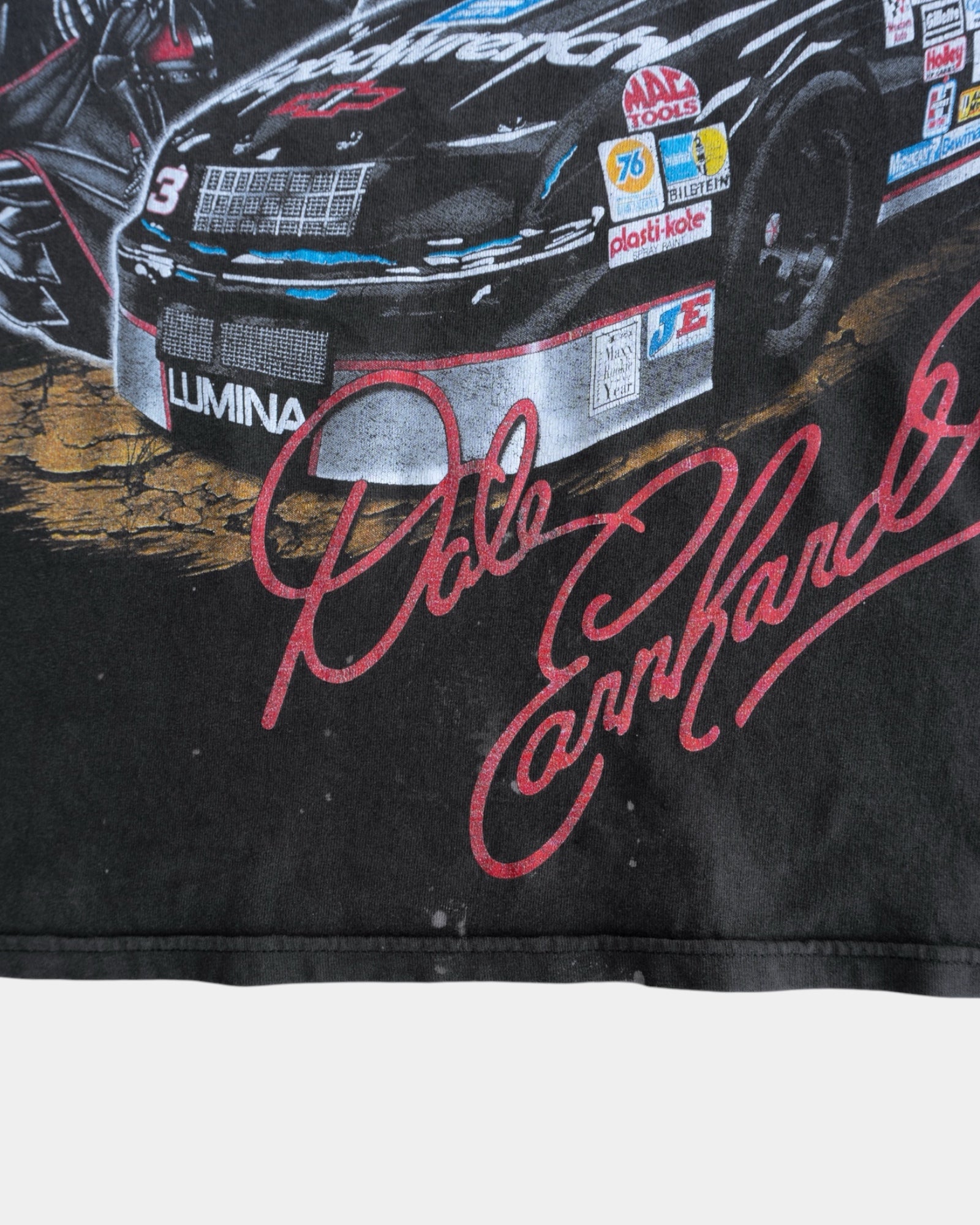 (M) VINTAGE NASCAR DALE EARNHARDT THUNDER AOP TEE