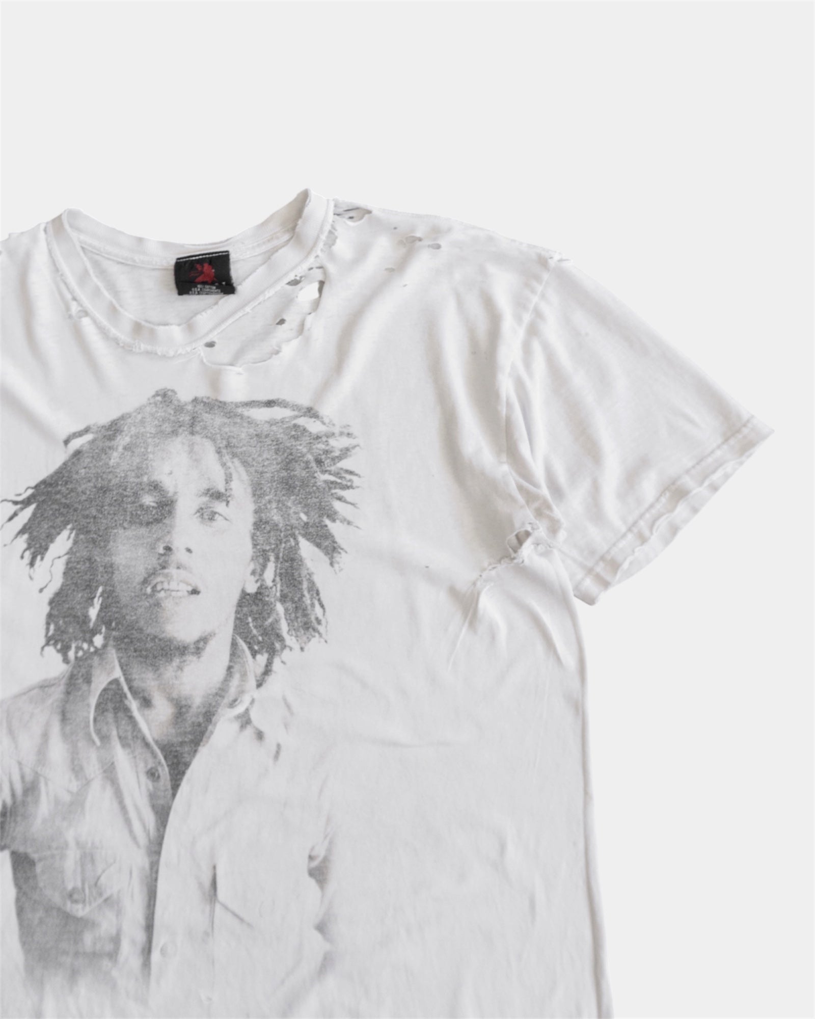 (L) VINTAGE BOB MARLEY DISTRESSED TEE