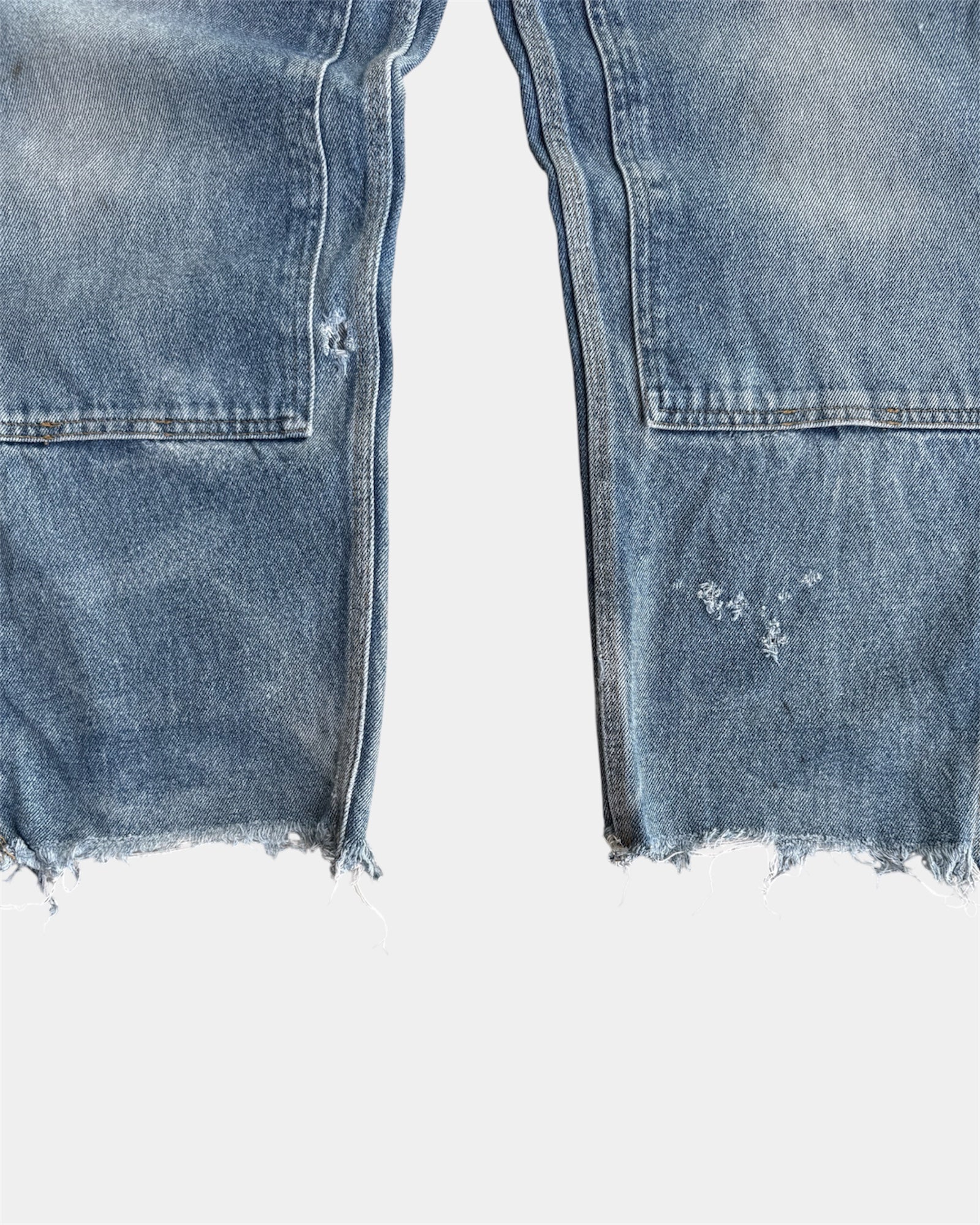 VINTAGE DOUBLE KNEE DISTRESSED TYPE CARHARTT PANTS - 34x30