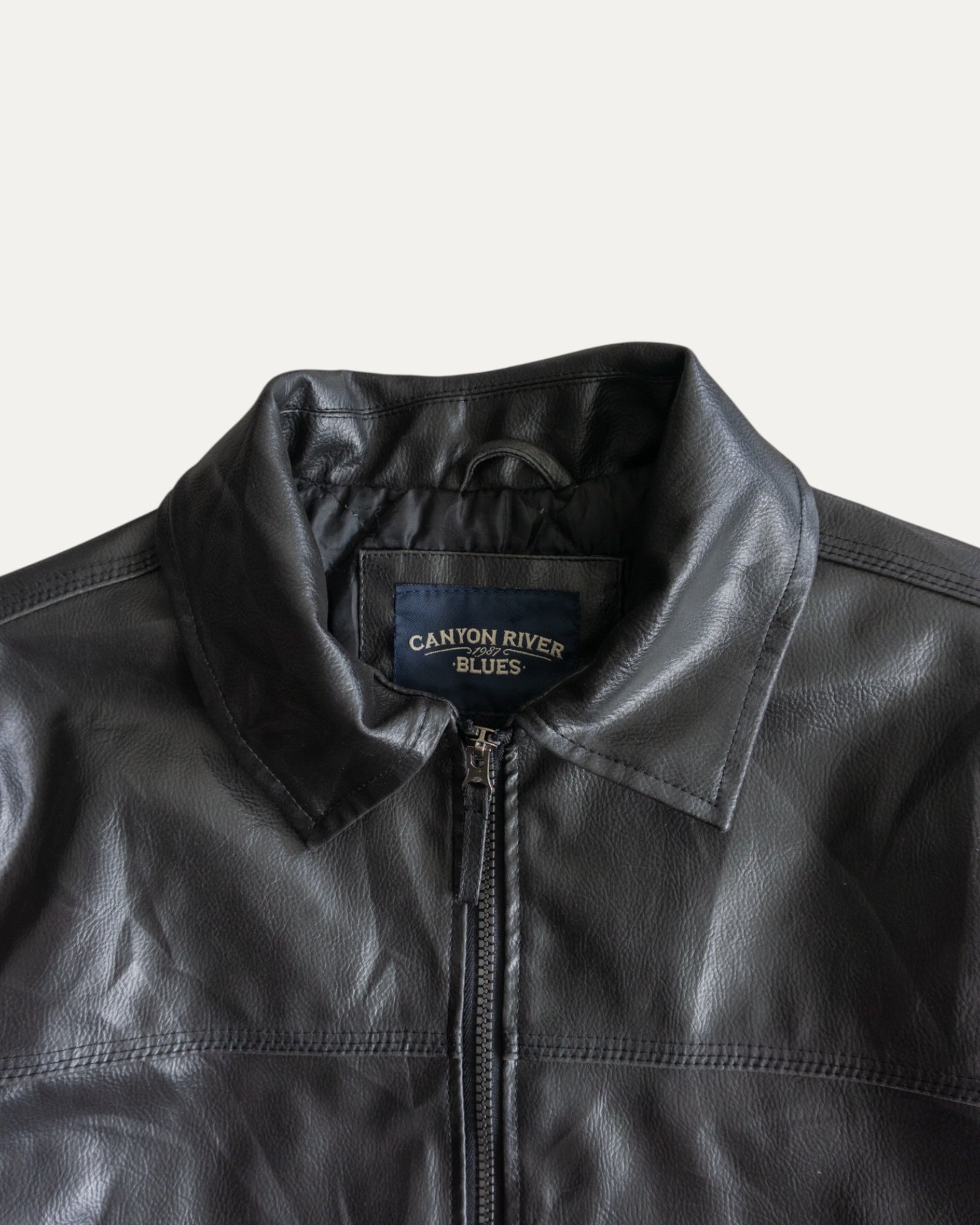 (M) CANYON RIVER LEATHER JACKET