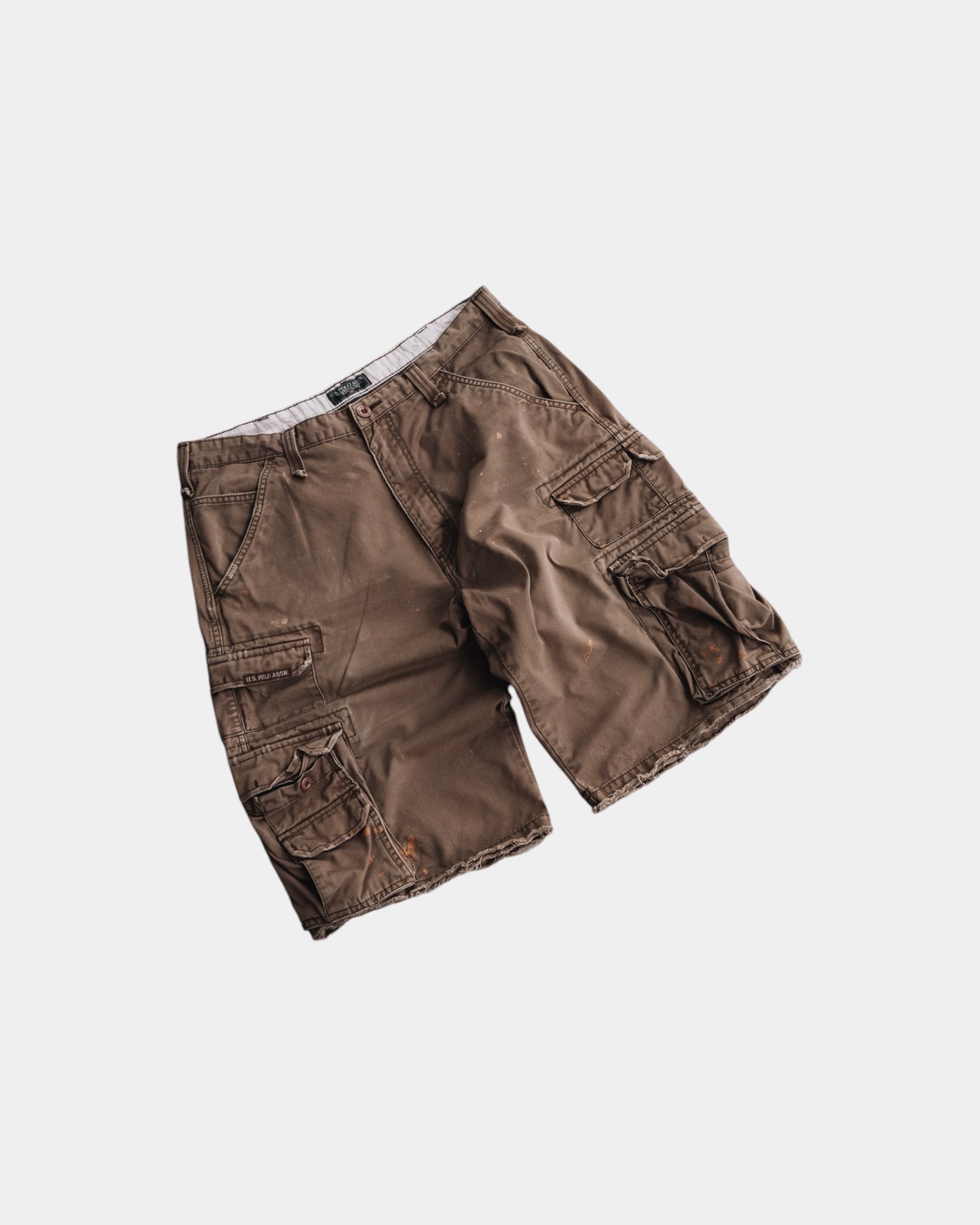 VINTAGE POLO CARGO FADED JORTS - 34